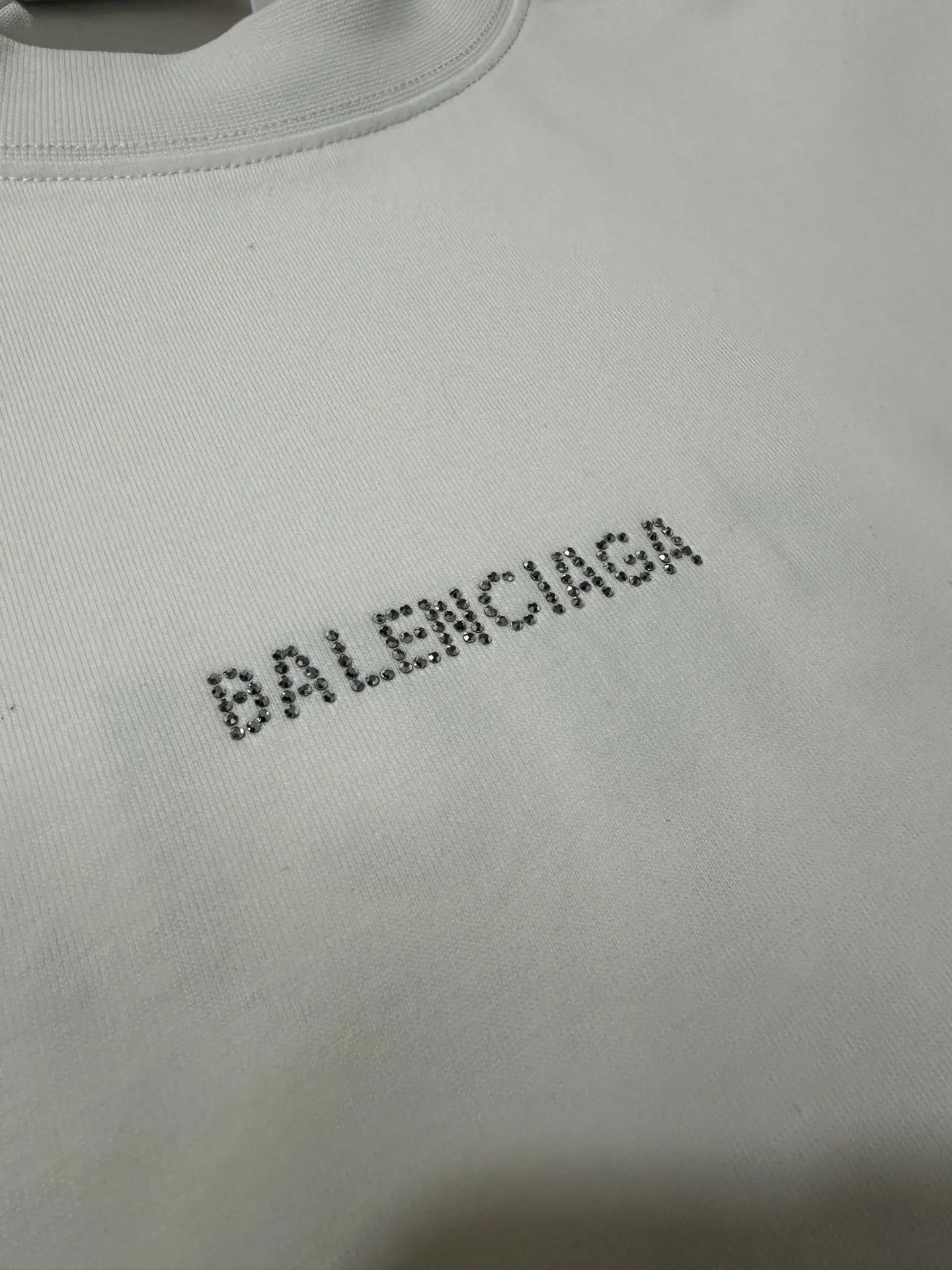 Rhinestone Logo Oversized T-Shirt D20020191 — view 7