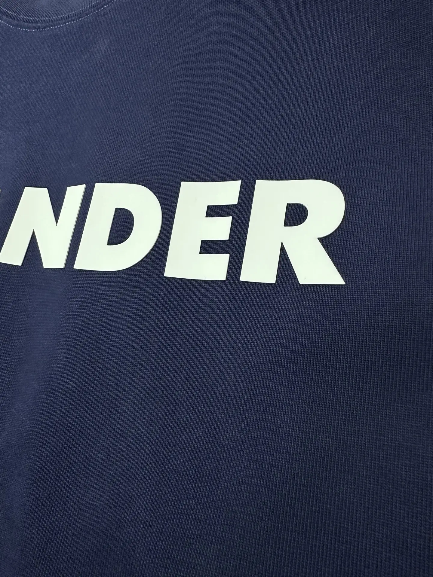 Logo Print Heavyweight Cotton T-Shirt D20011877 — view 8