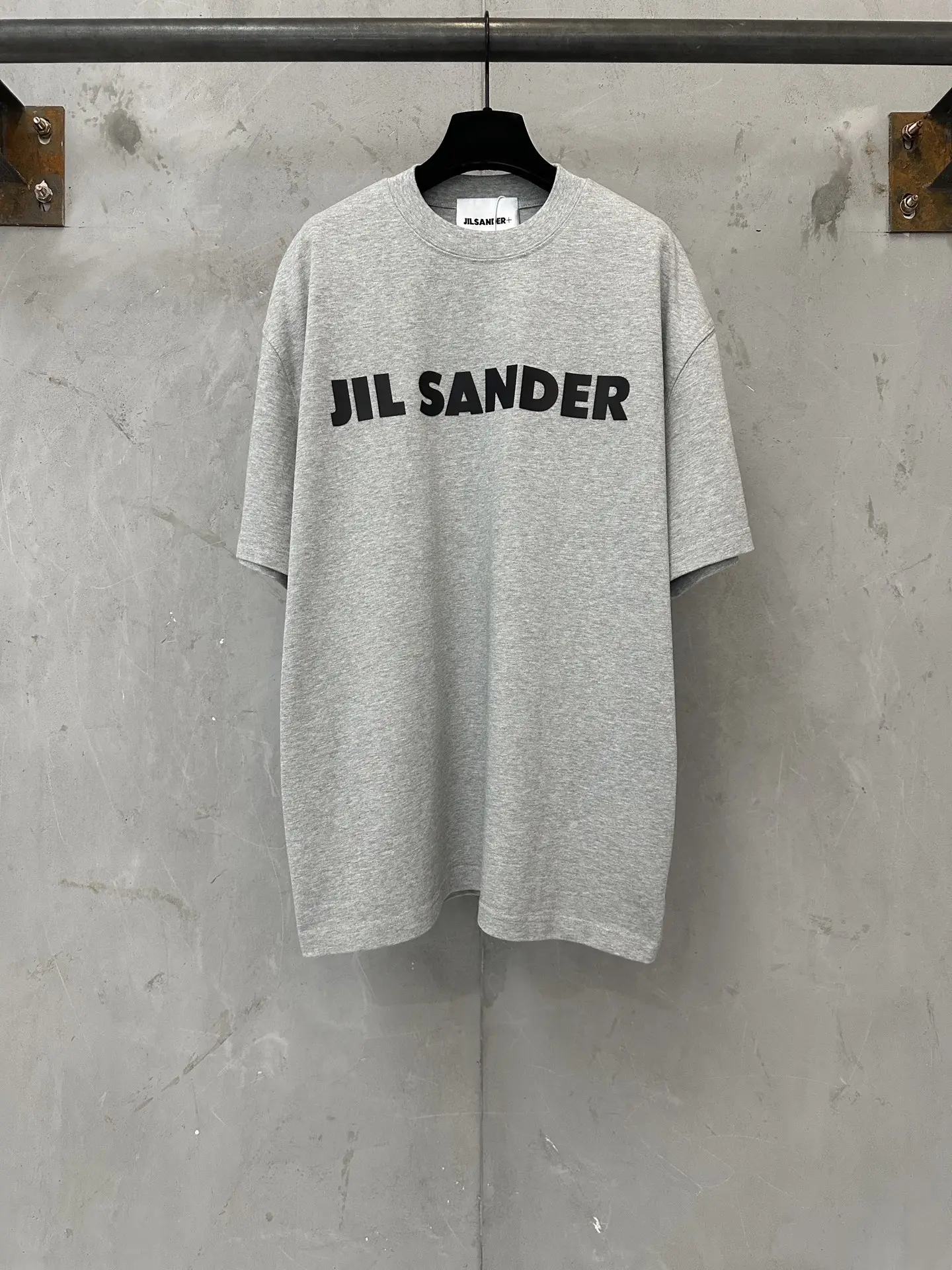 Logo Print Heavyweight Cotton T-Shirt D20011881