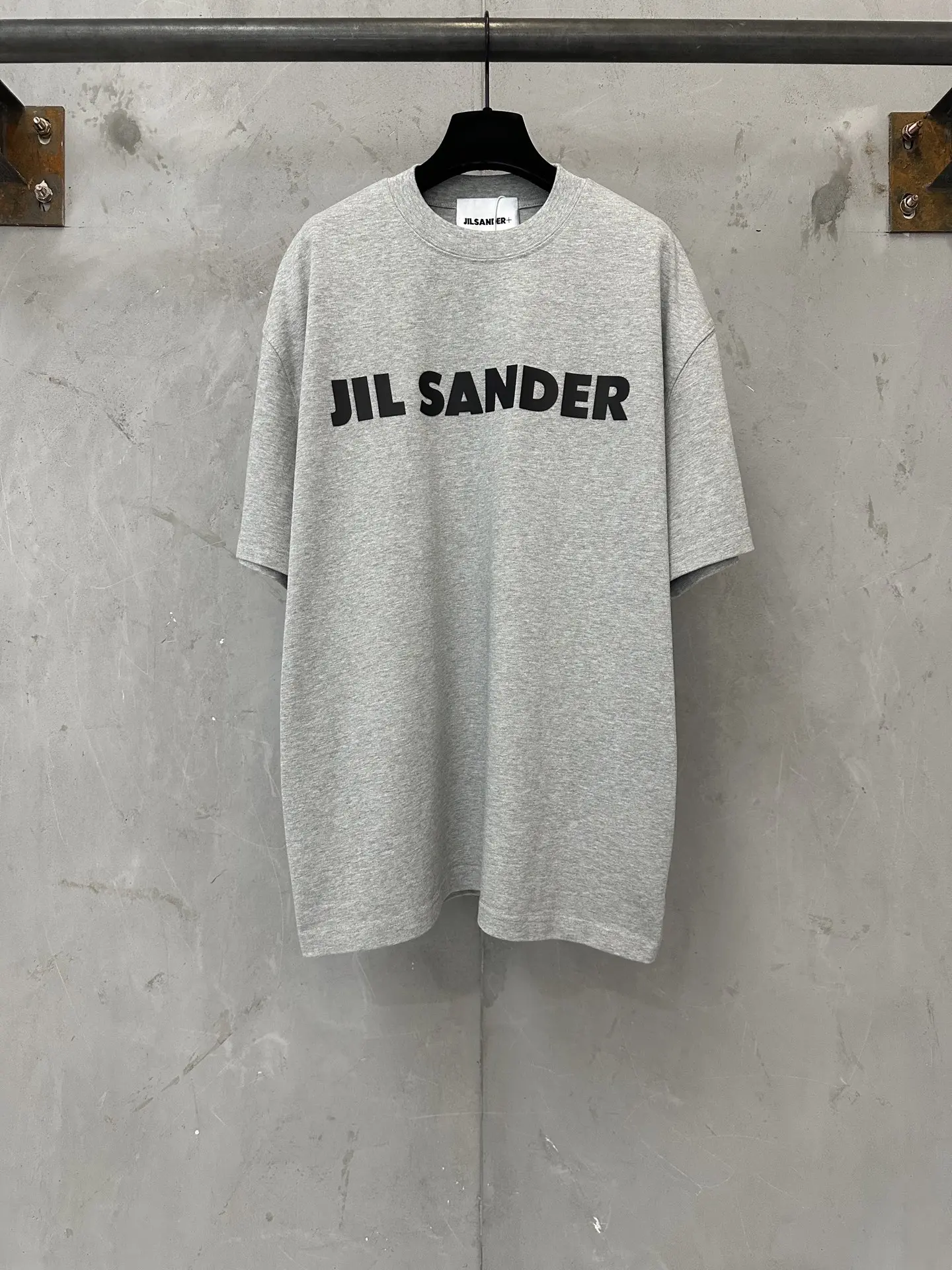 Logo Print Heavyweight Cotton T-Shirt D20011881