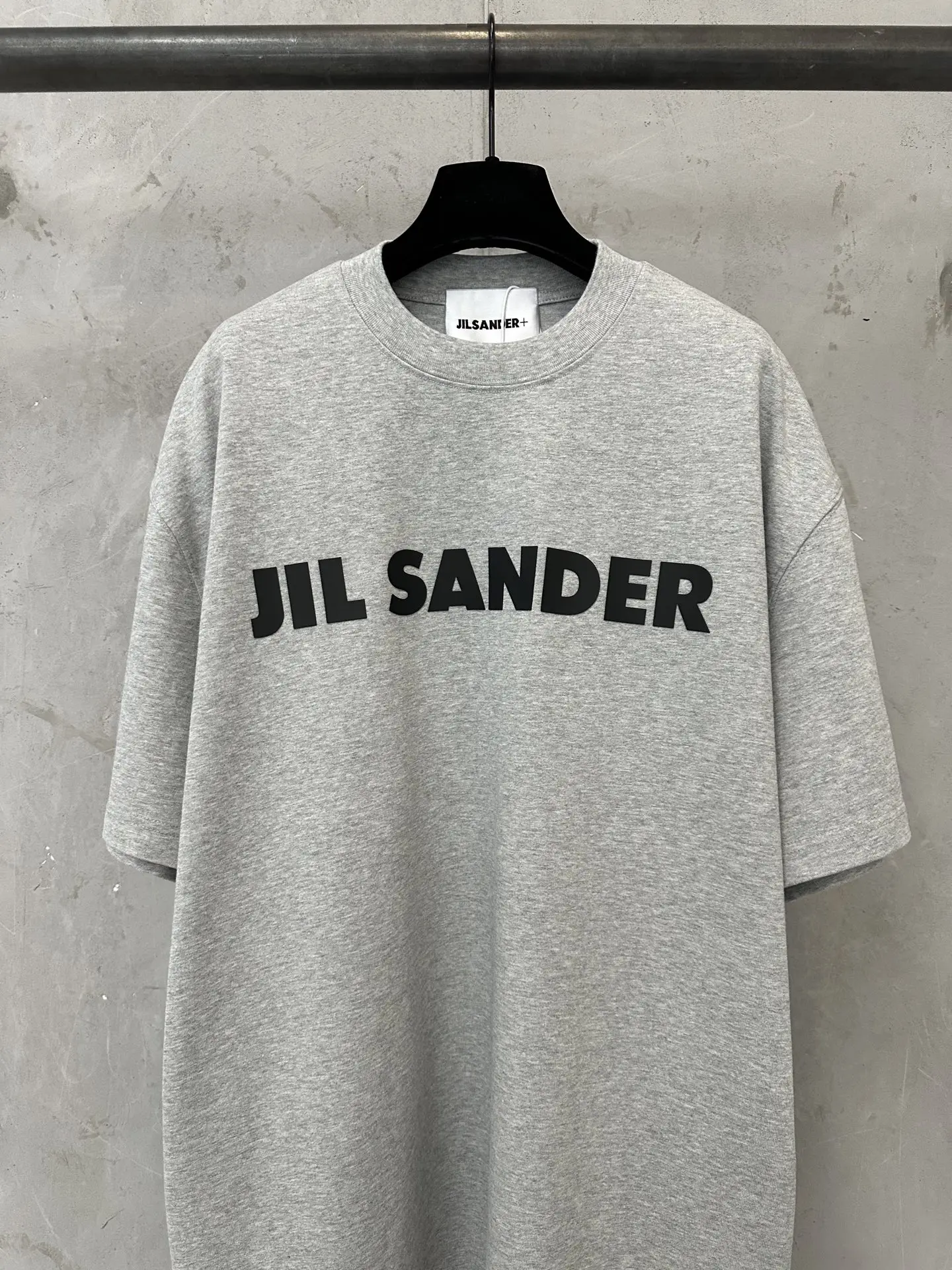 Logo Print Heavyweight Cotton T-Shirt D20011881 — view 3