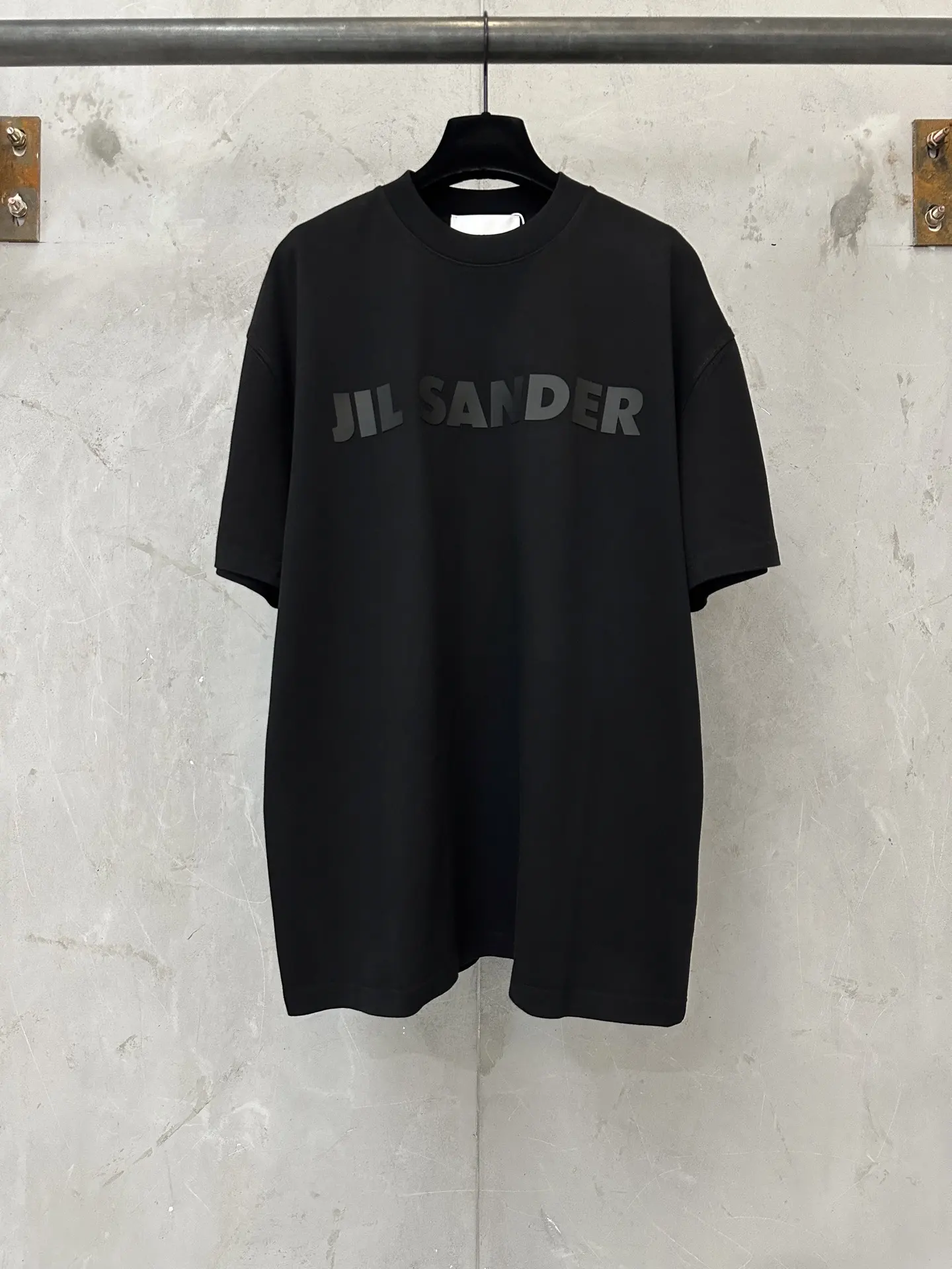 Logo-Print Heavyweight Cotton T-Shirt D20011882
