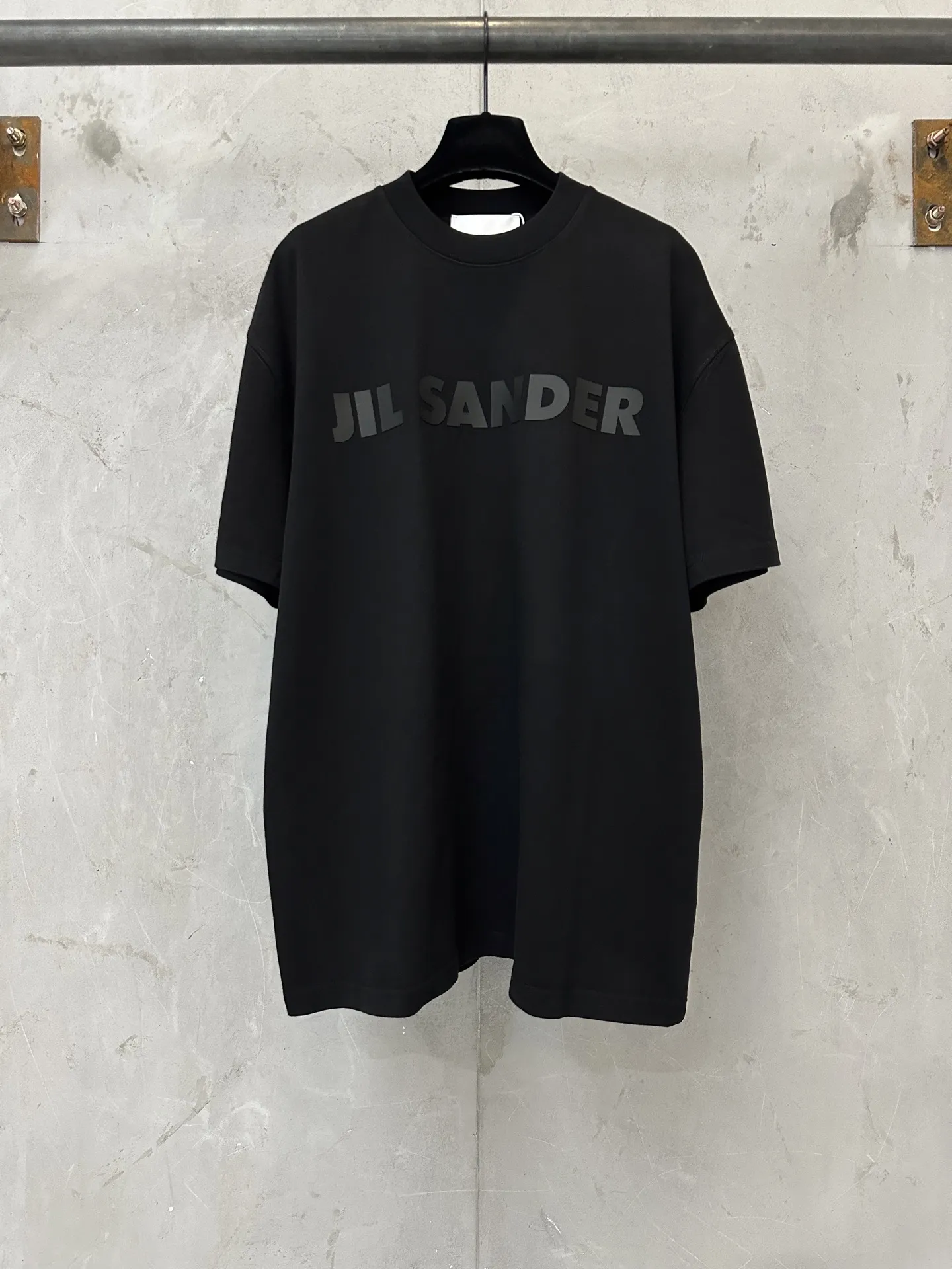 Logo-Print Heavyweight Cotton T-Shirt D20011882
