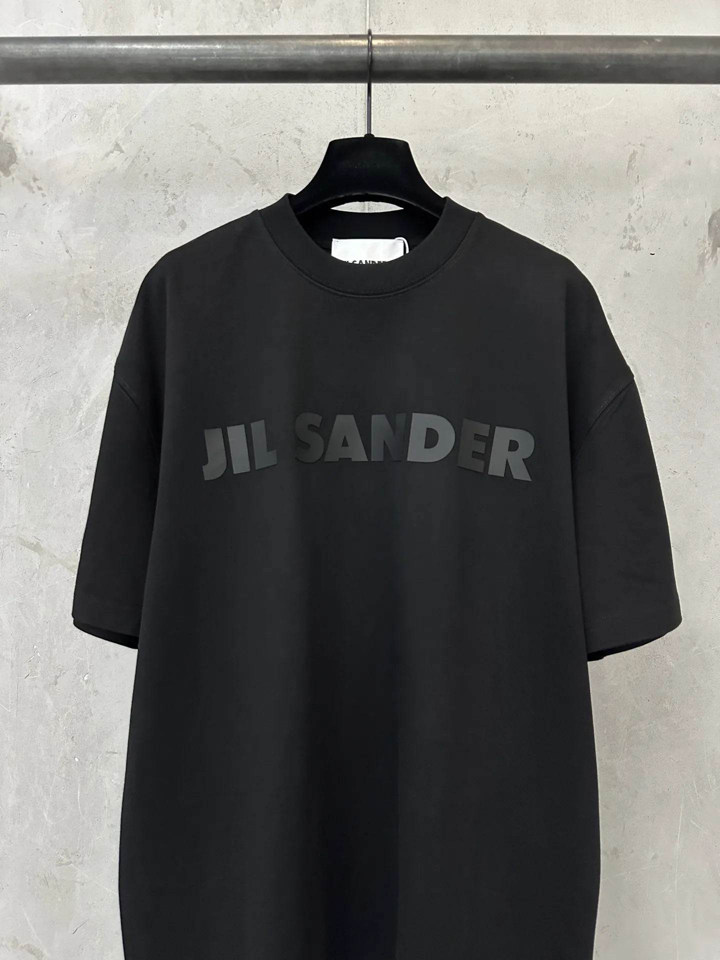 Logo-Print Heavyweight Cotton T-Shirt D20011882 — view 3