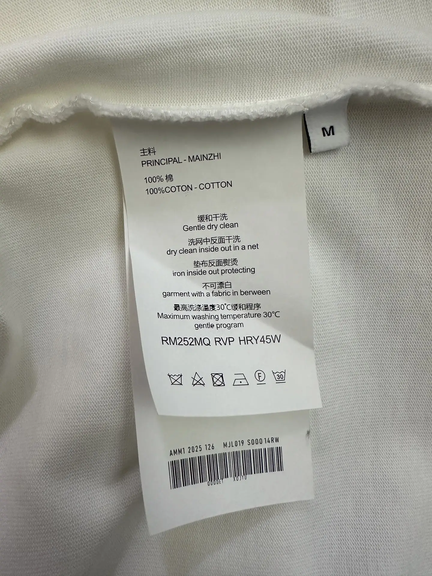 Logo Graphic Heavyweight Cotton T-Shirt D20011885 — view 9