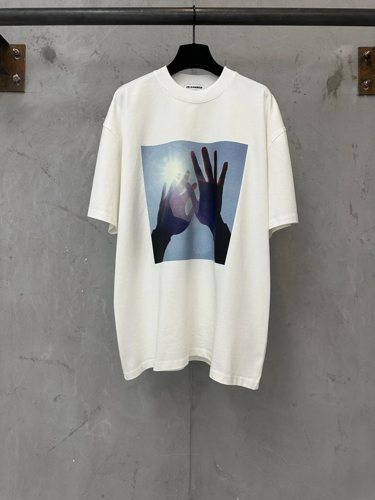 Graphic Print Heavyweight Cotton T-Shirt D20511895