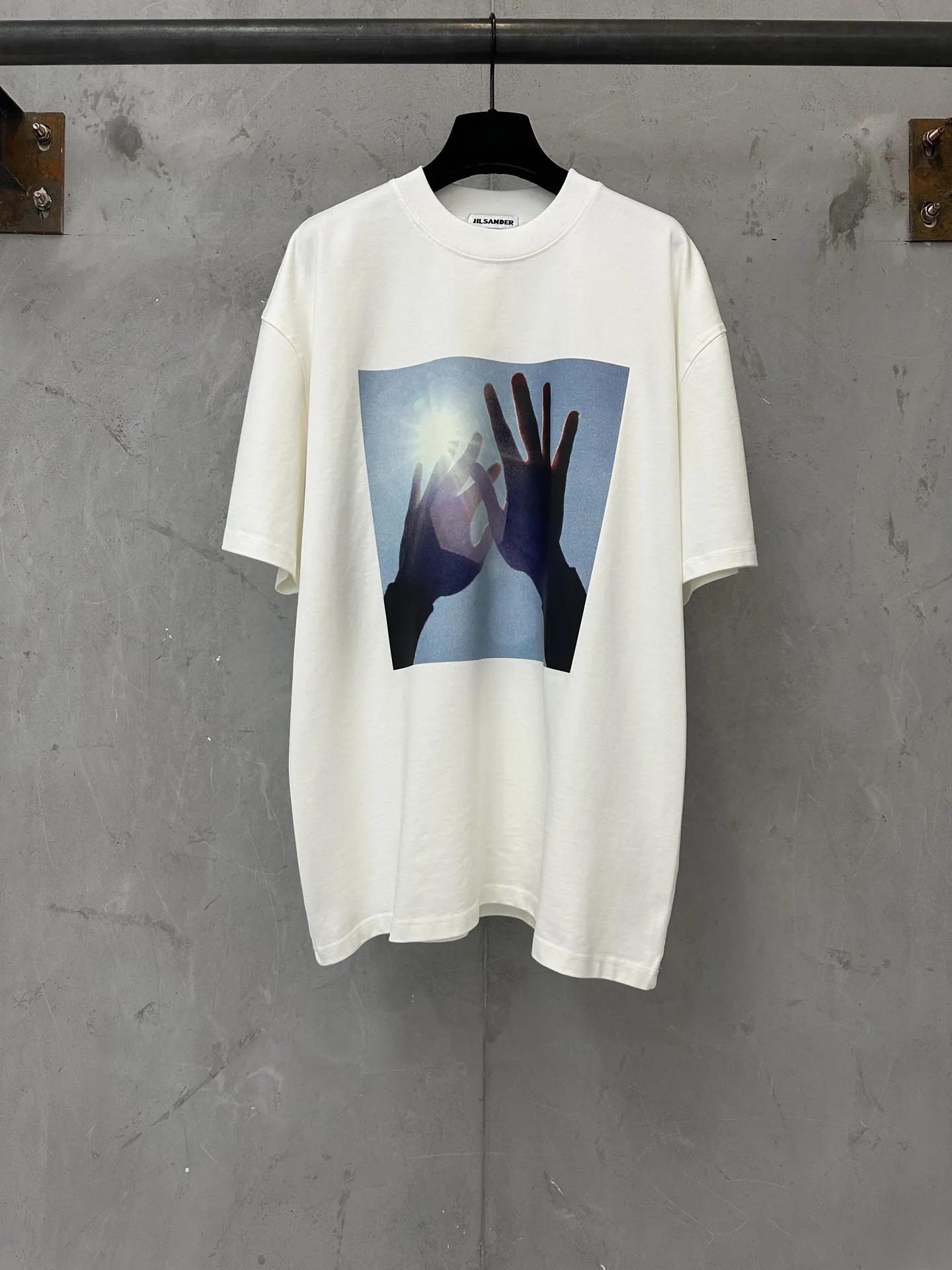 Graphic Print Heavyweight Cotton T-Shirt D20511895