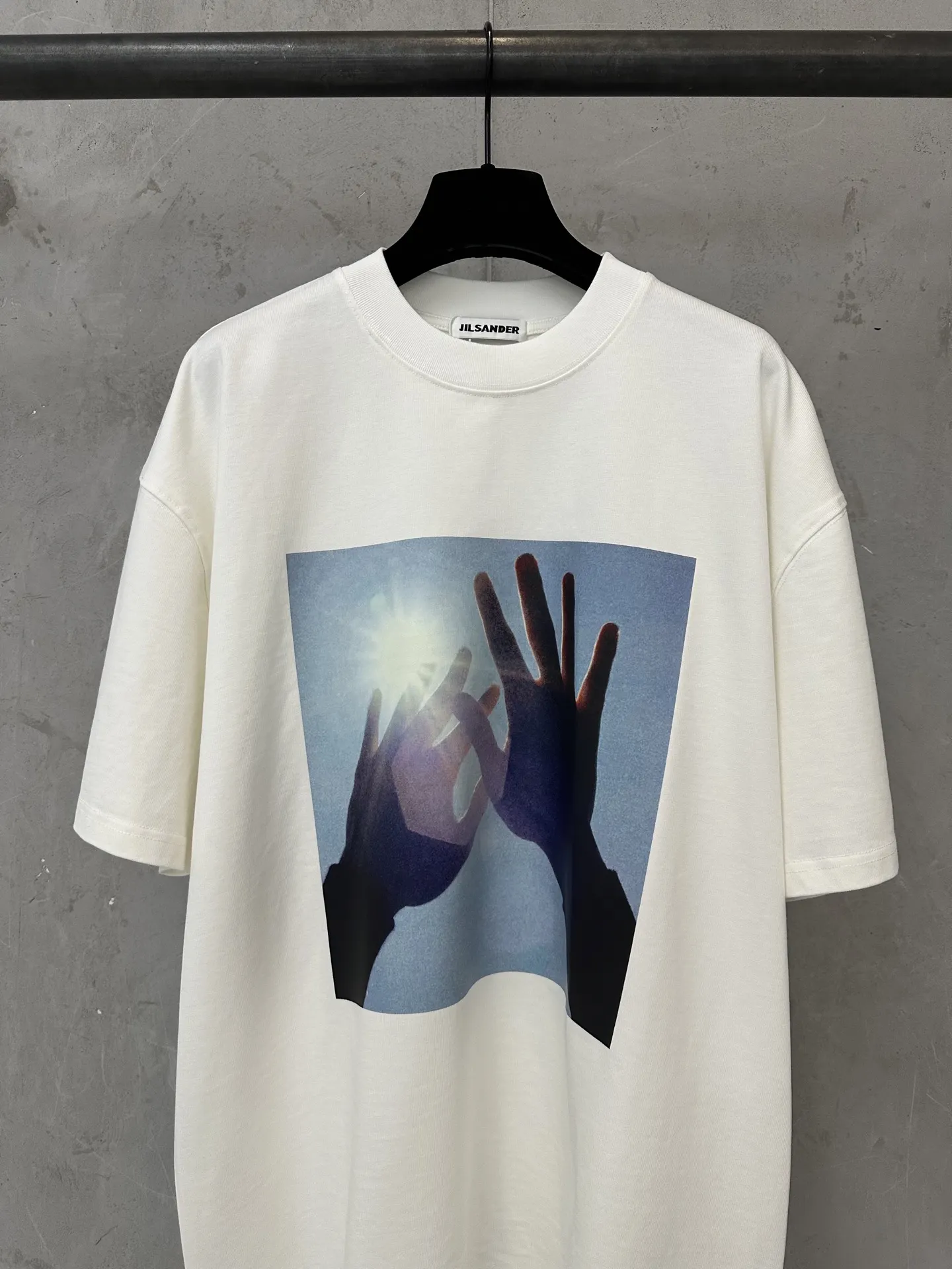 Graphic Print Heavyweight Cotton T-Shirt D20511895 — view 3