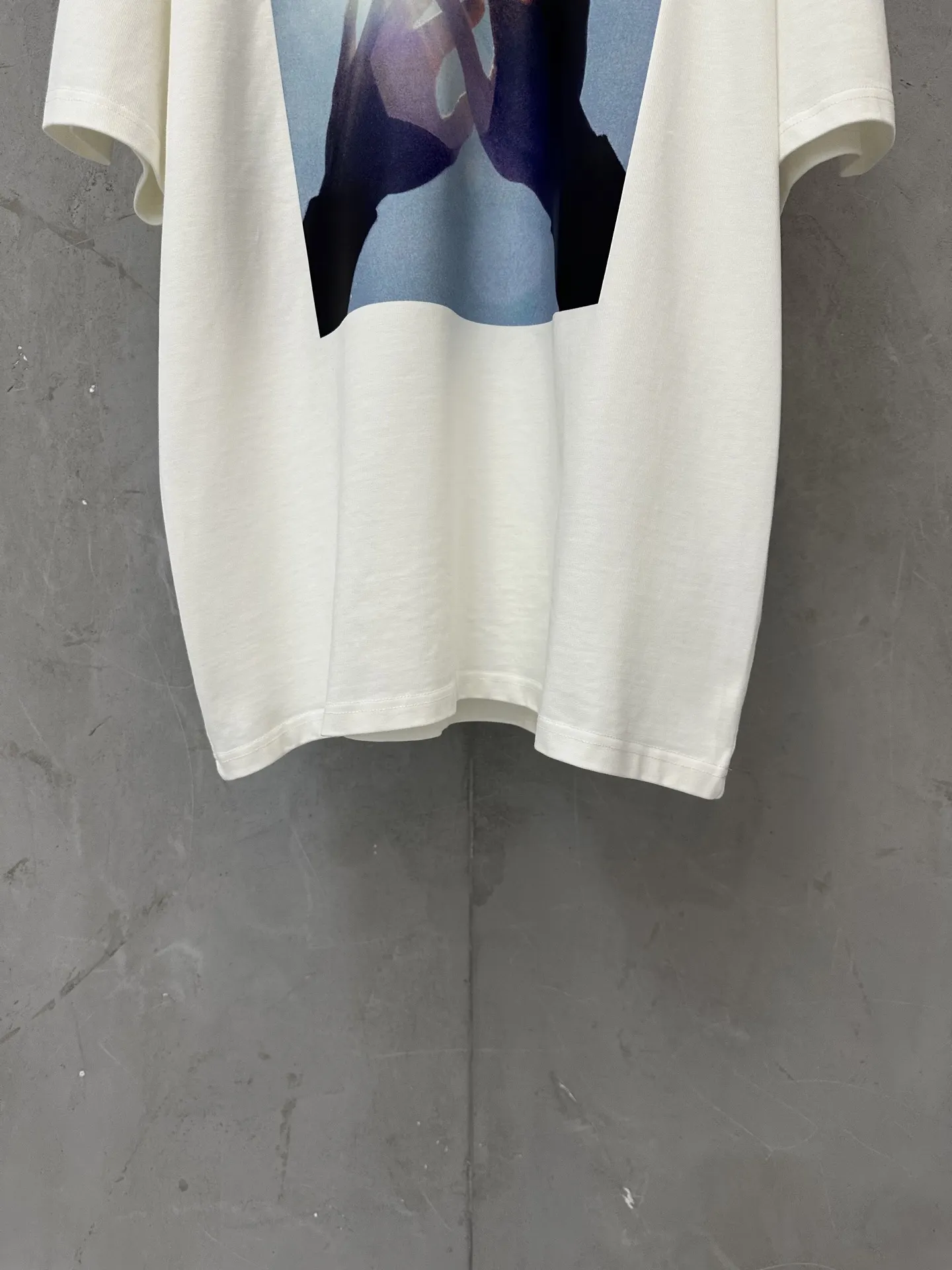 Graphic Print Heavyweight Cotton T-Shirt D20511895 — view 4