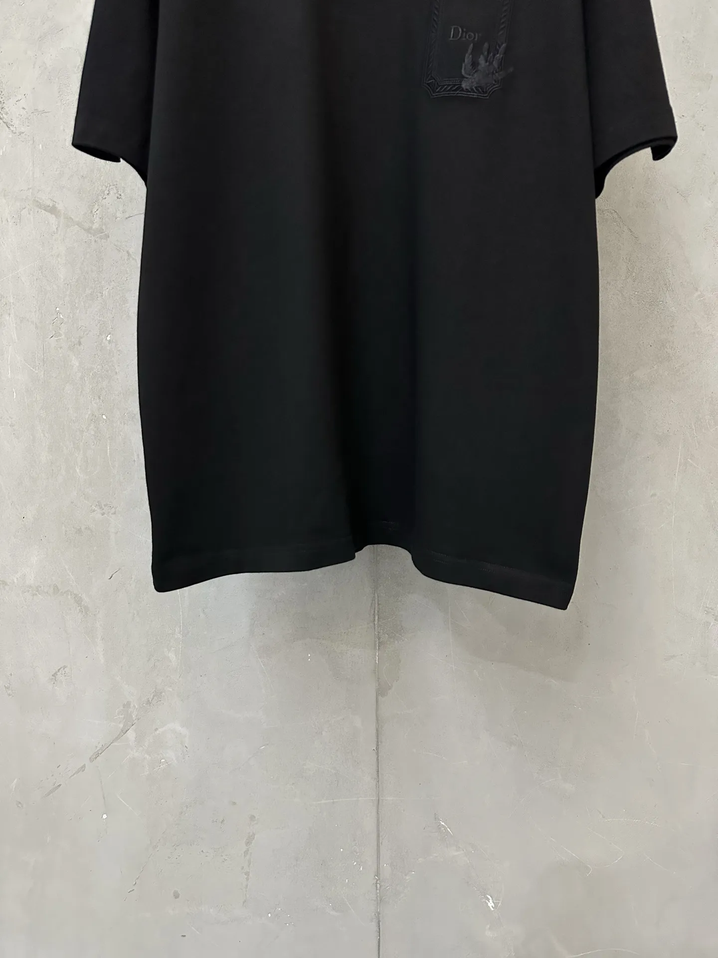 Embroidered Logo Heavyweight Cotton T-Shirt D21021767 — view 4