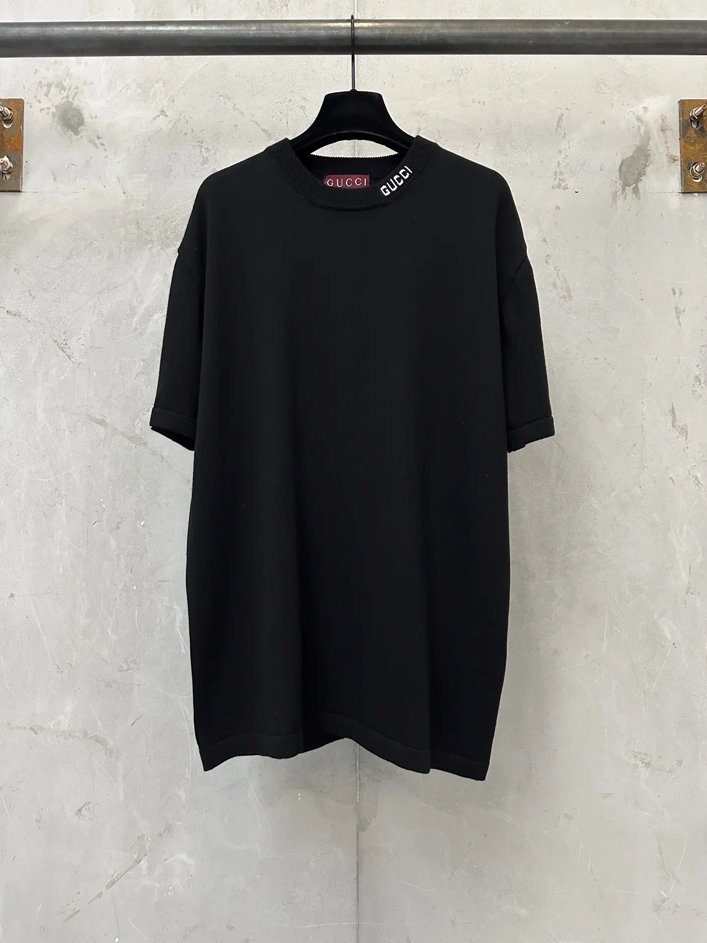 Logo-Jacquard Silk and Cotton Knit T-Shirt D21011580