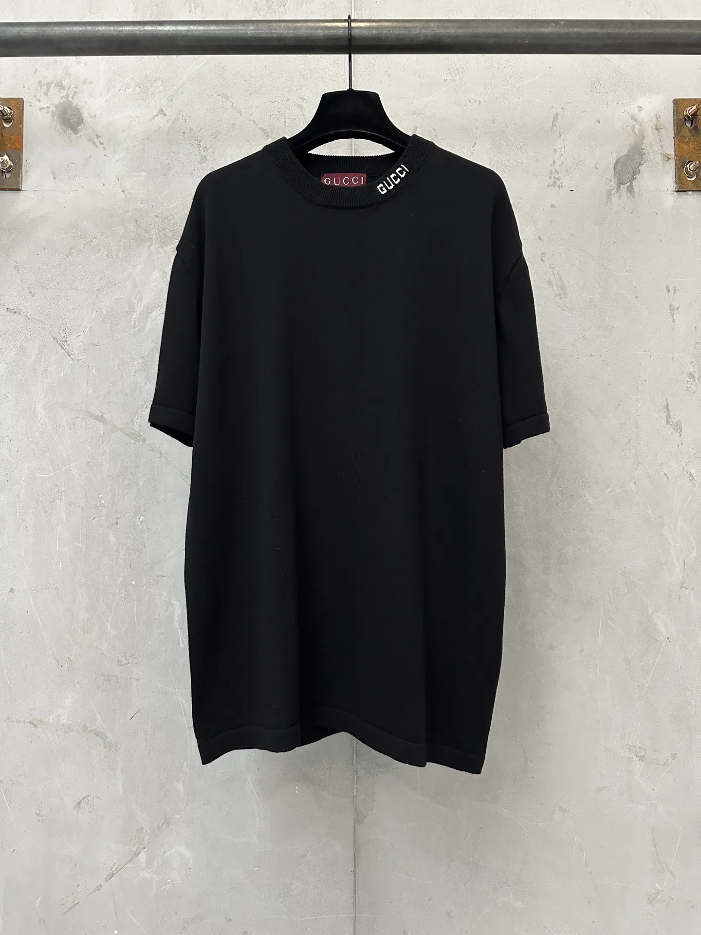 Logo-Jacquard Silk and Cotton Knit T-Shirt D21011580