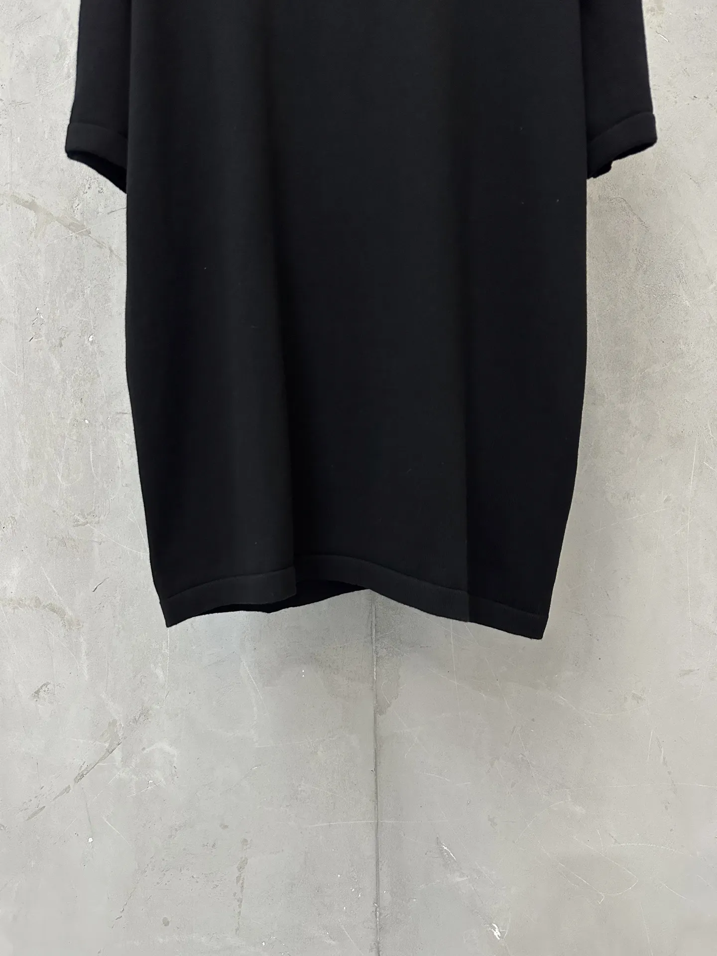 Logo-Jacquard Silk and Cotton Knit T-Shirt D21011580 — view 4