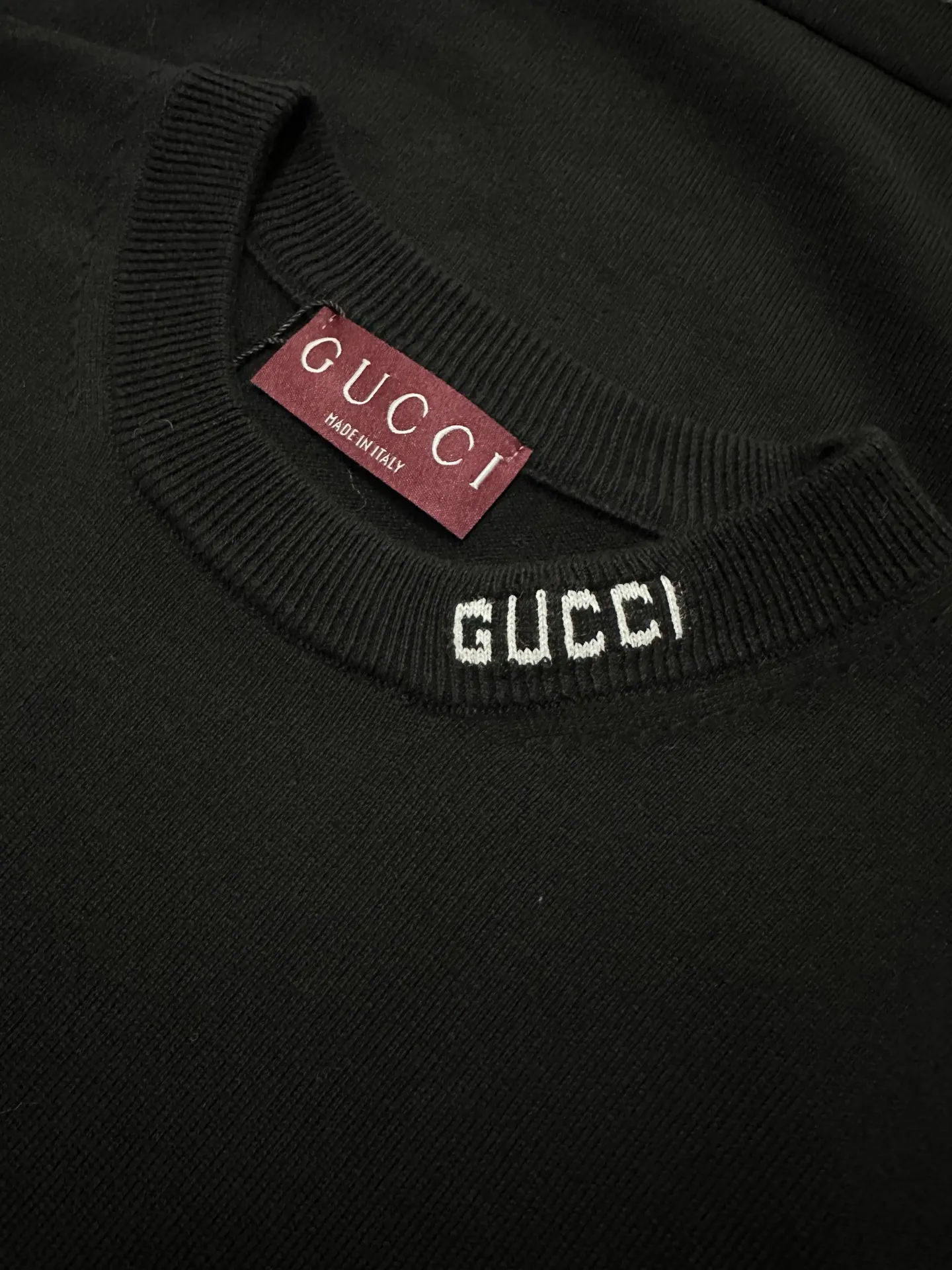 Logo-Jacquard Silk and Cotton Knit T-Shirt D21011580 — view 6