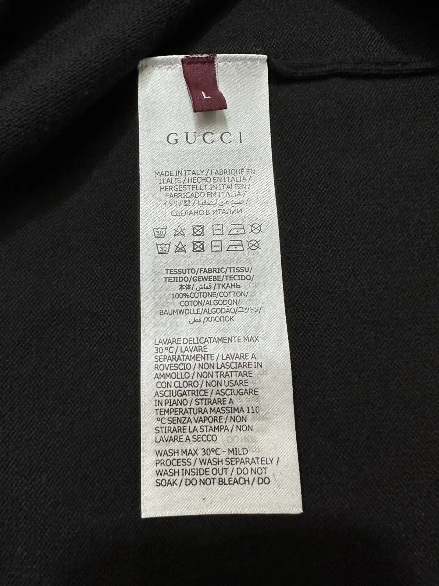 Logo-Jacquard Silk and Cotton Knit T-Shirt D21011580 — view 9