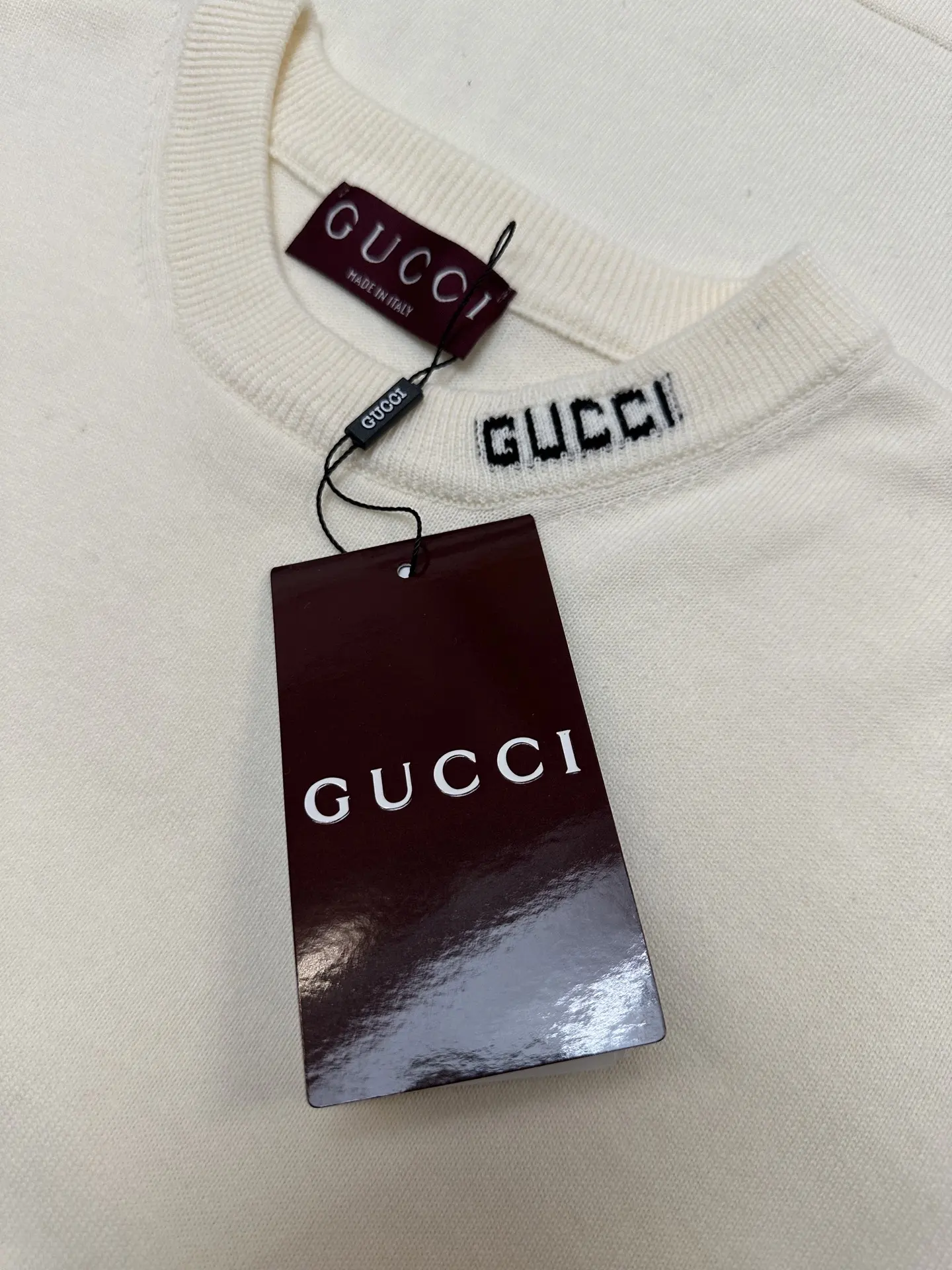 Logo-Jacquard Silk and Cotton-Blend Knit T-Shirt D21011579 — view 6