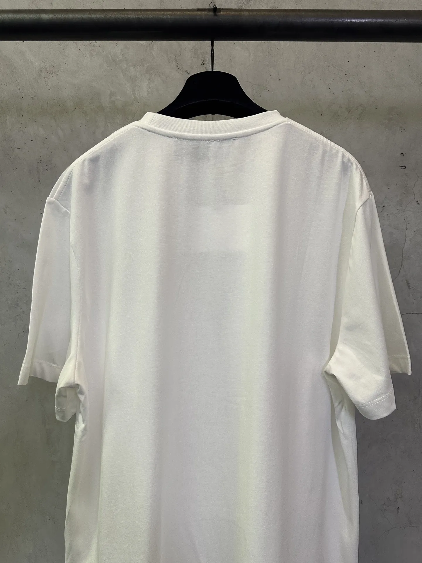 Anagram Embroidered Cotton T-Shirt D21012842 — view 6