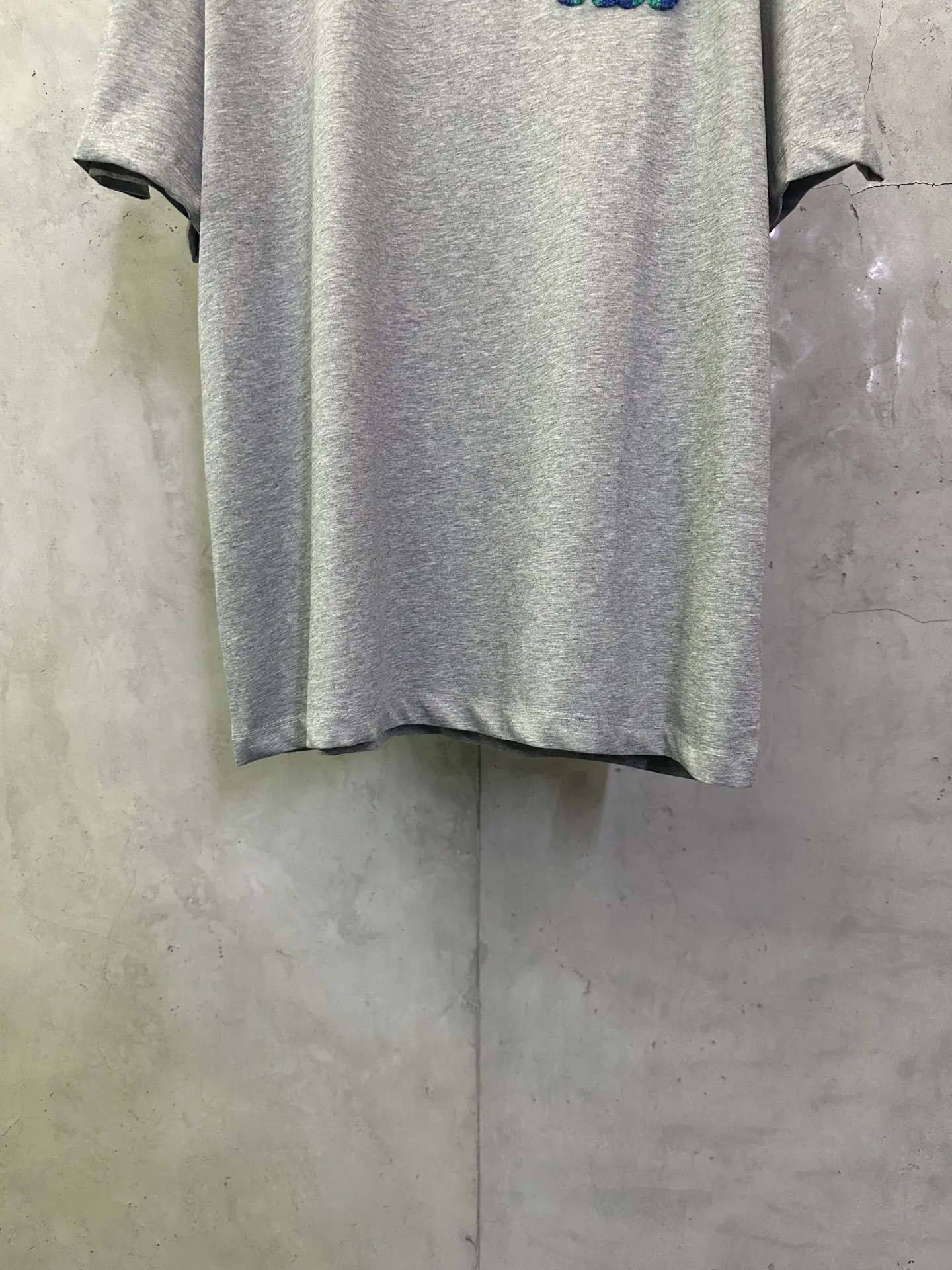 Anagram Embroidered Cotton-Jersey T-Shirt D21012843 — view 4