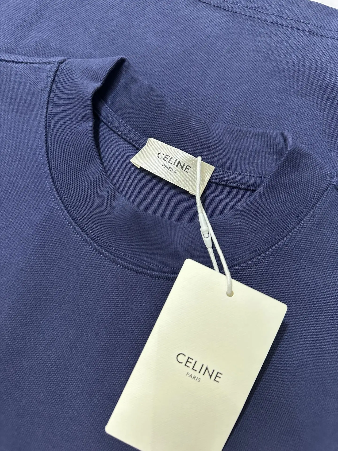Triomphe Logo Embroidered Heavyweight T-Shirt D21020230 — view 6