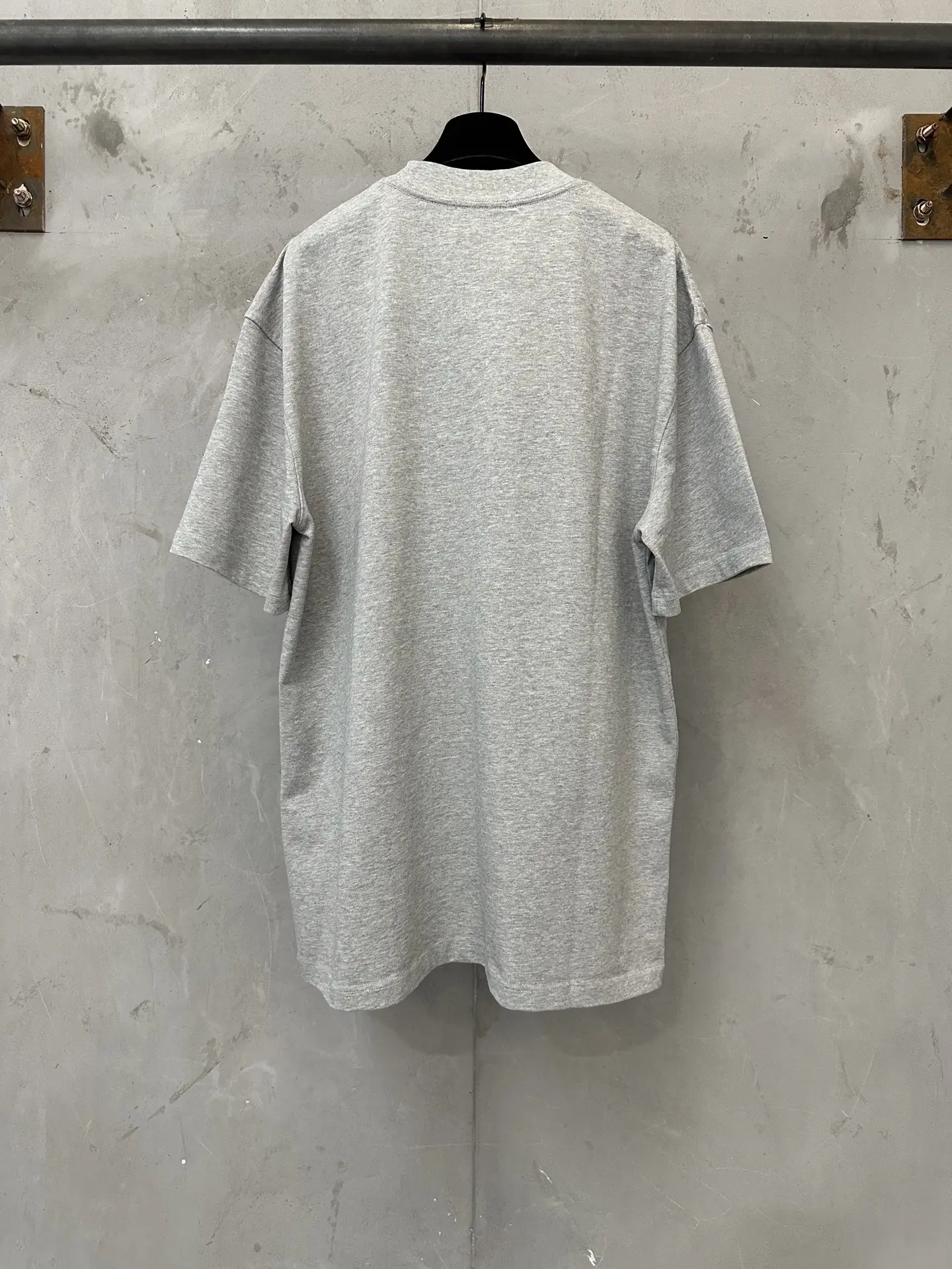 Triomphe Logo Embroidery Heavyweight Cotton T-Shirt D21020227 — view 2