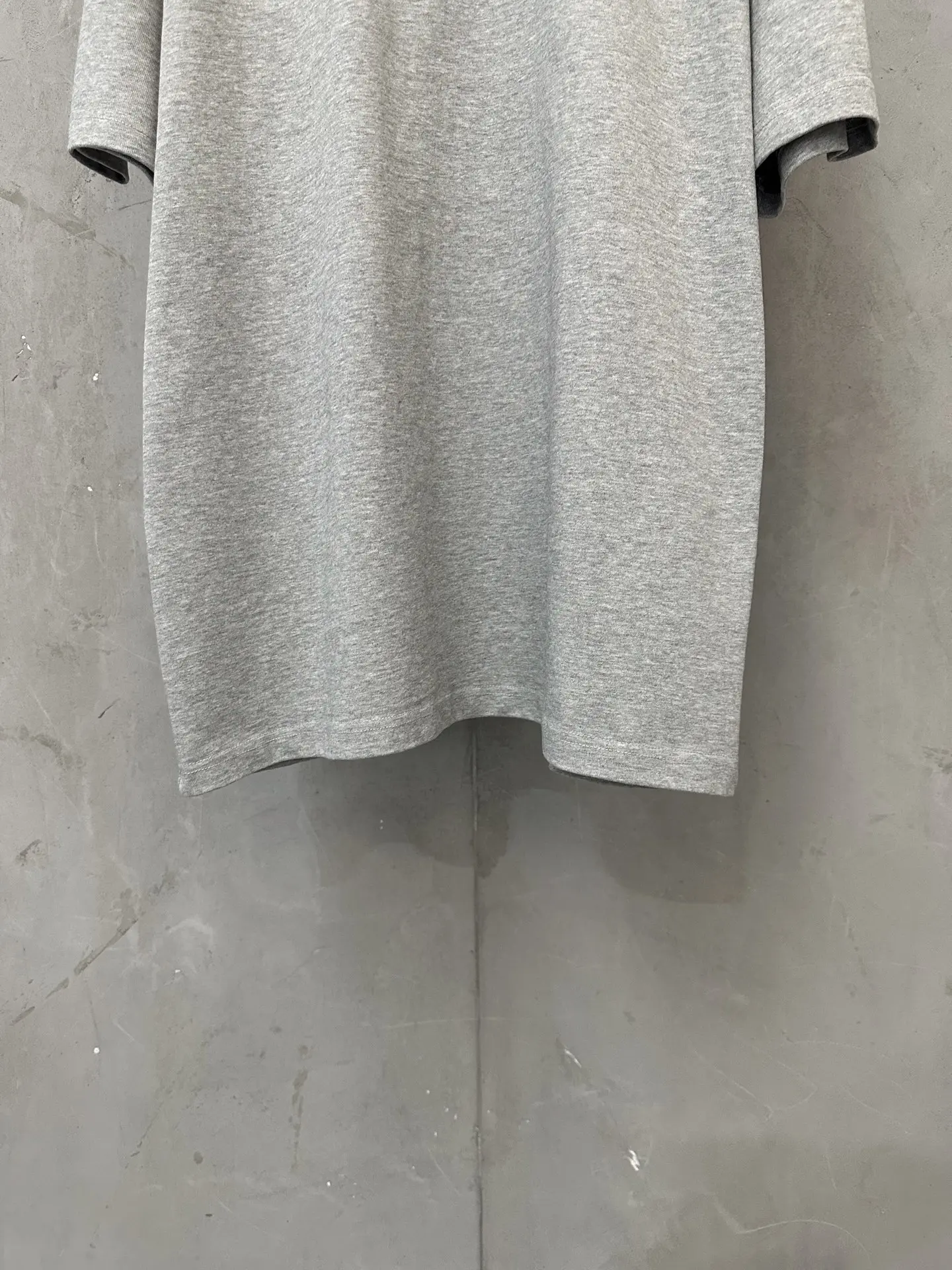 Triomphe Logo Embroidery Heavyweight Cotton T-Shirt D21020227 — view 4