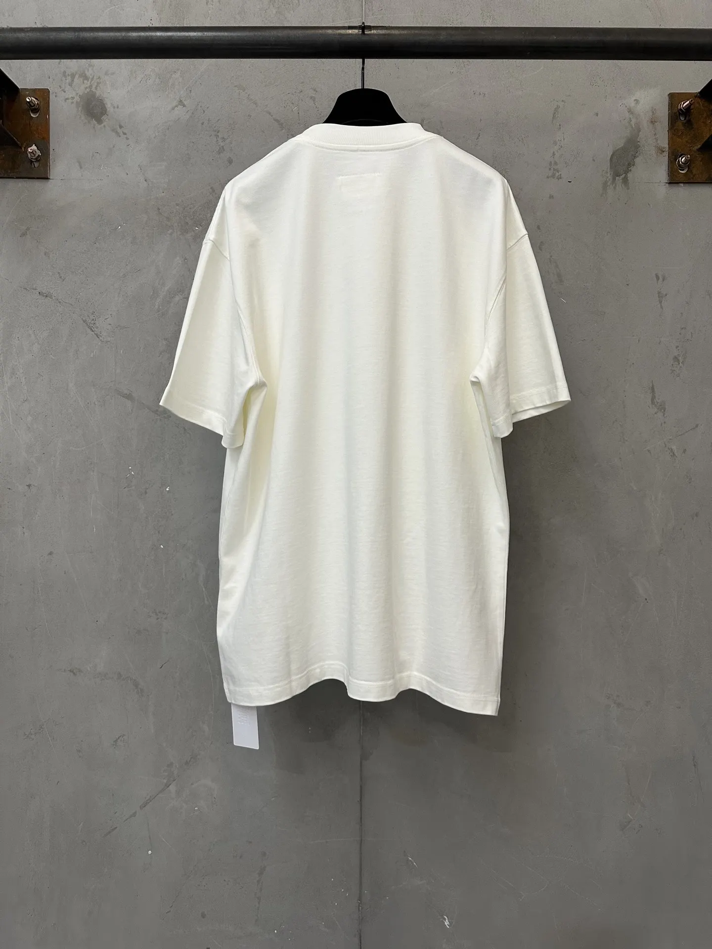 MM6 Maison Margiela Flocked Logo Heavyweight T-Shirt D21021791 — view 2