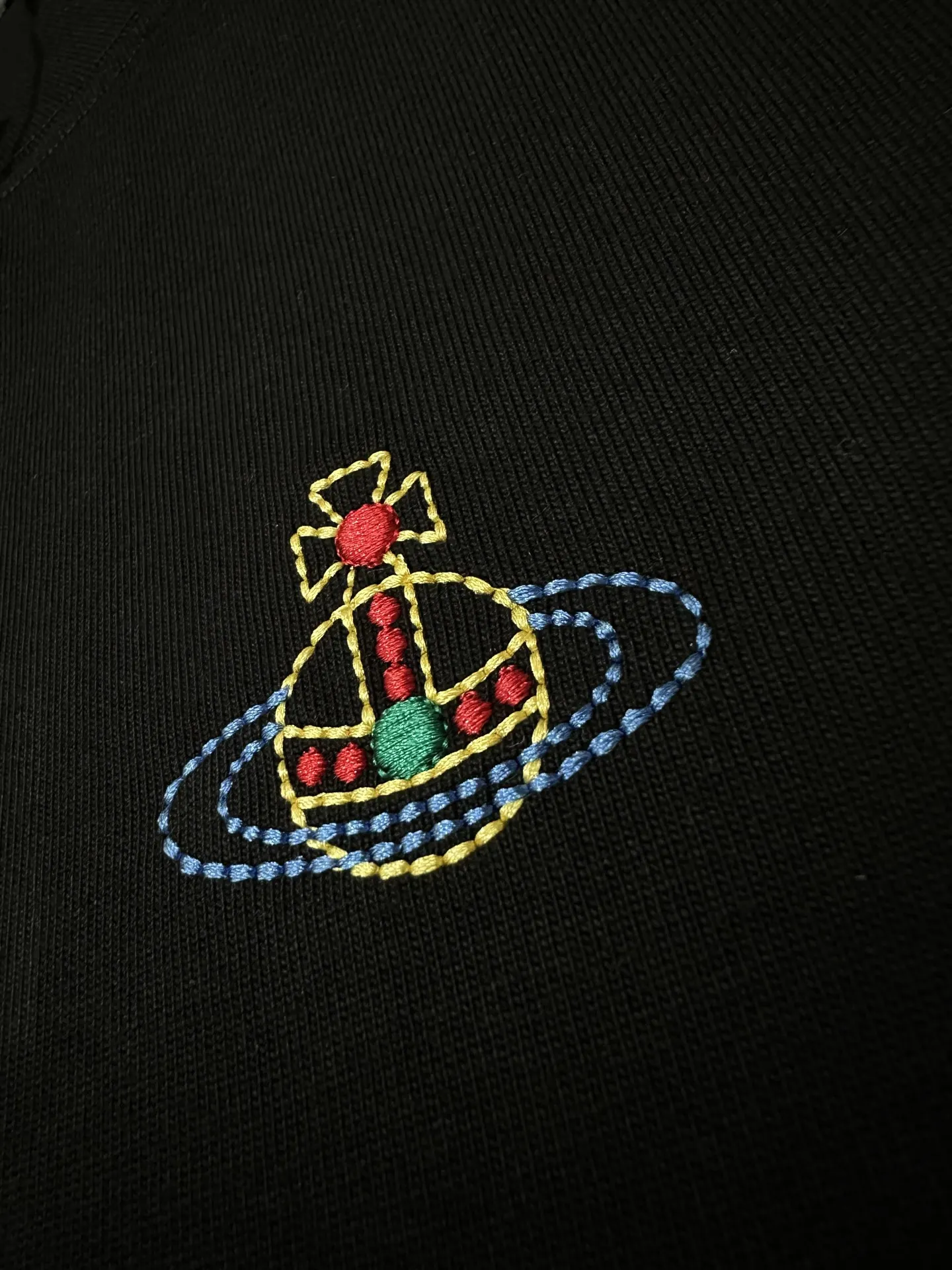 Orb Logo Embroidered Heavyweight Cotton T-Shirt D21024416 — view 8