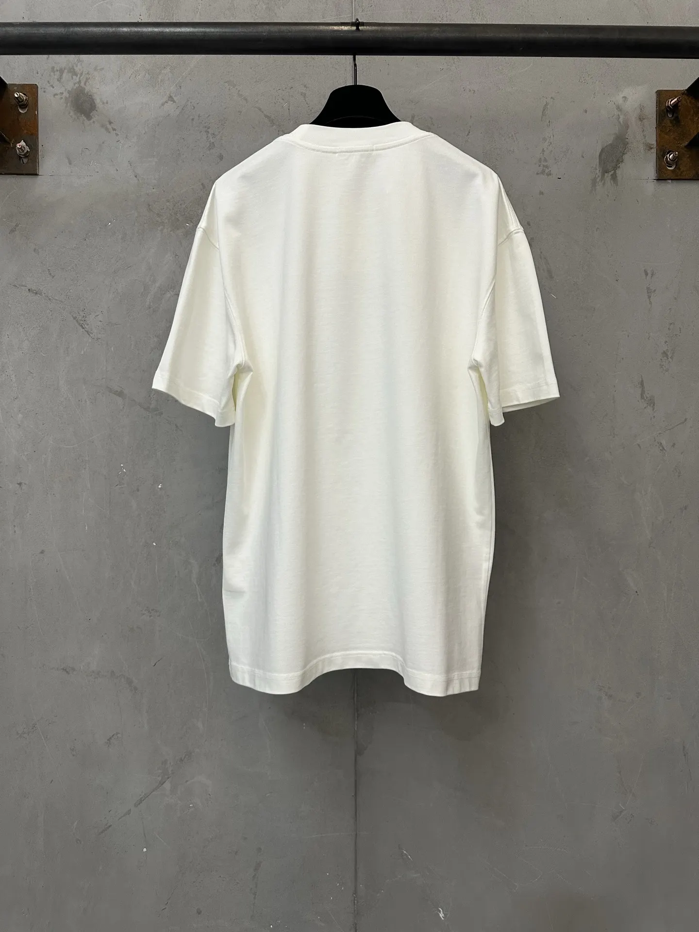 Triomphe Carriage Logo Heavyweight Cotton T-Shirt D21020150 — view 2