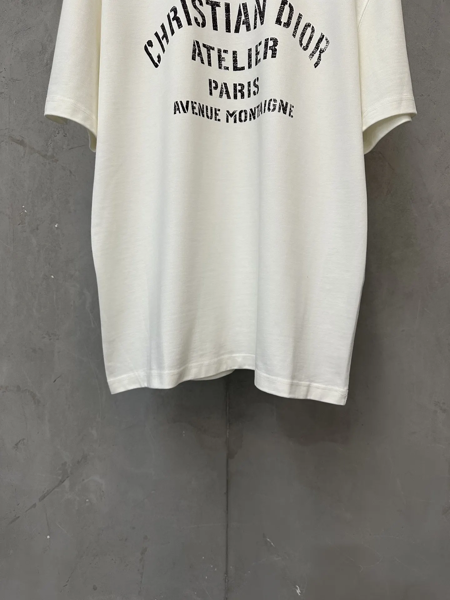 Christian Dior Atelier Logo Print T-Shirt D21020126 — view 4