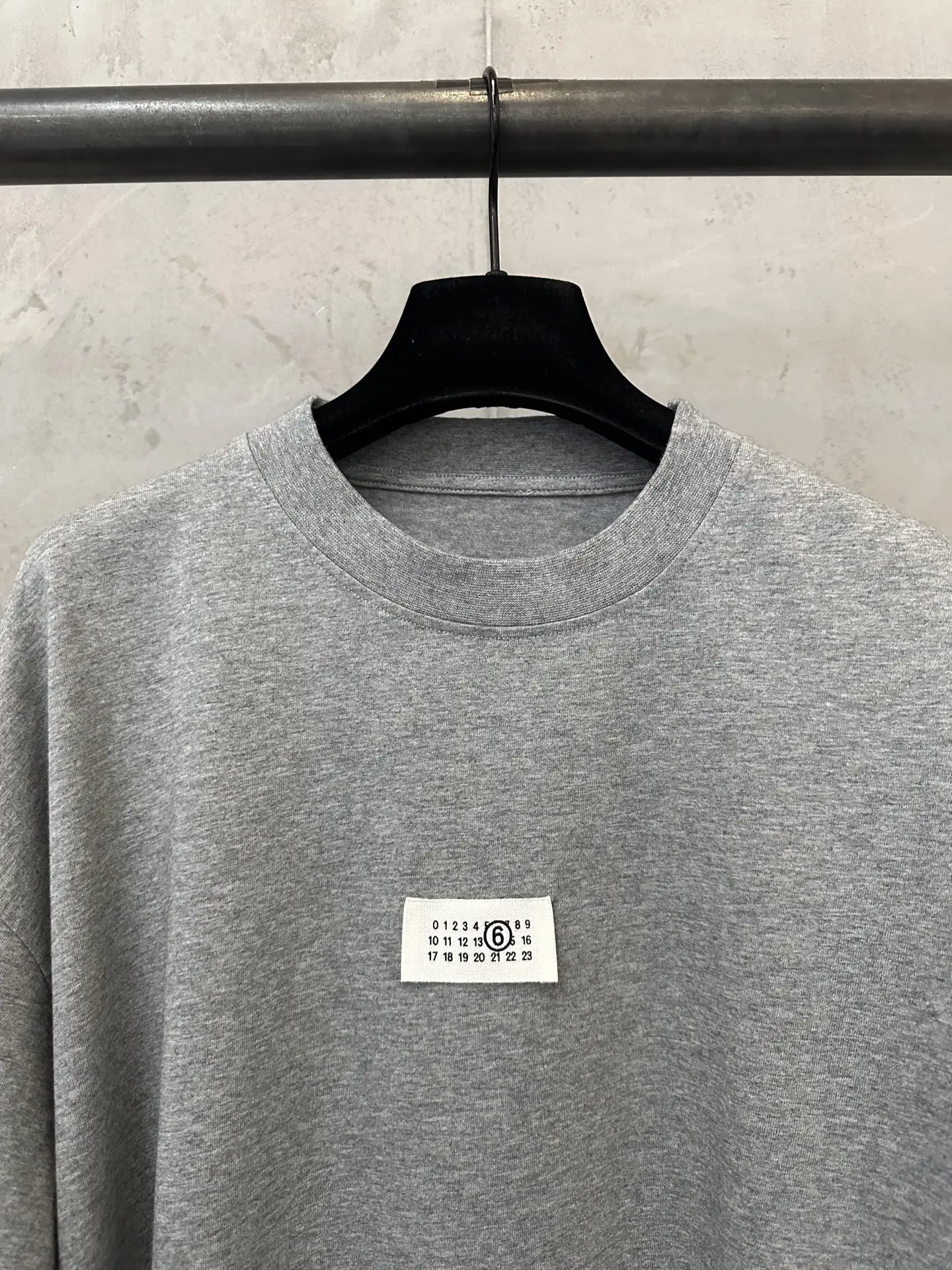 MM6 Maison Margiela Logo Patch Long-Sleeve T-Shirt D22023565 — view 5