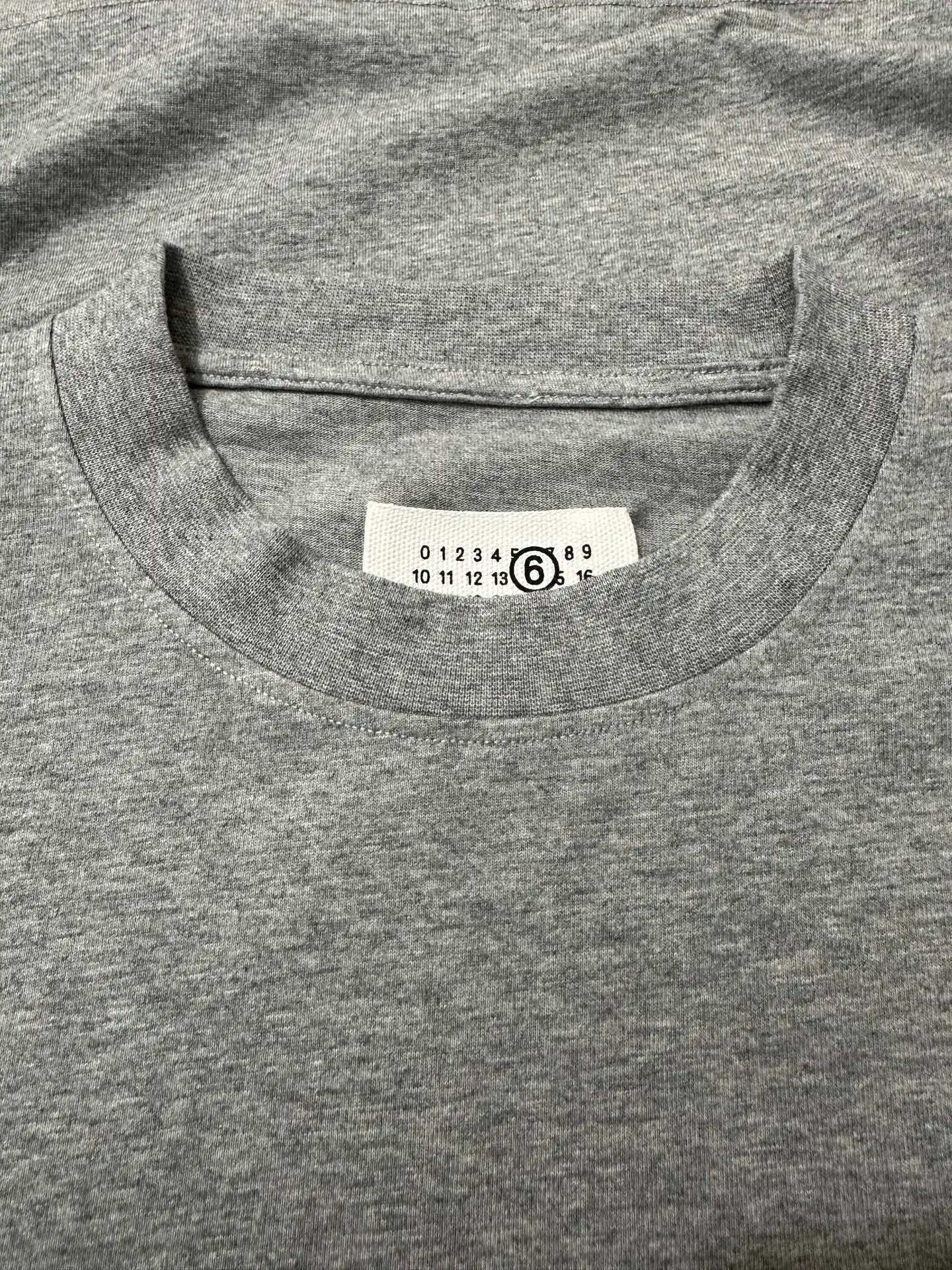 MM6 Maison Margiela Logo Patch Long-Sleeve T-Shirt D22023565 — view 6