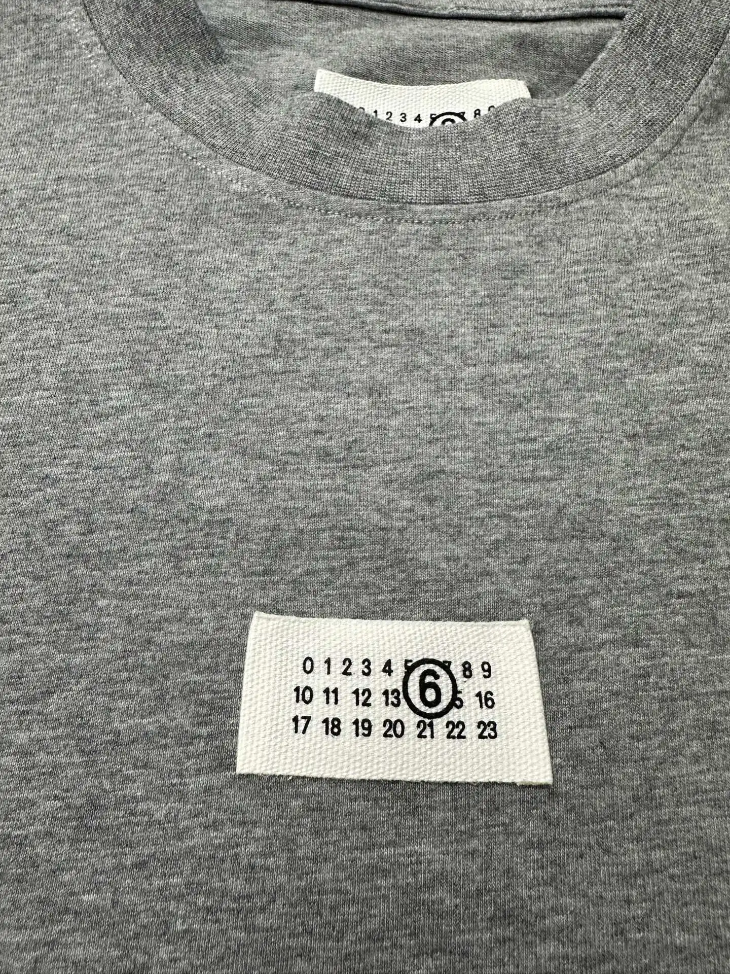 MM6 Maison Margiela Logo Patch Long-Sleeve T-Shirt D22023565 — view 7