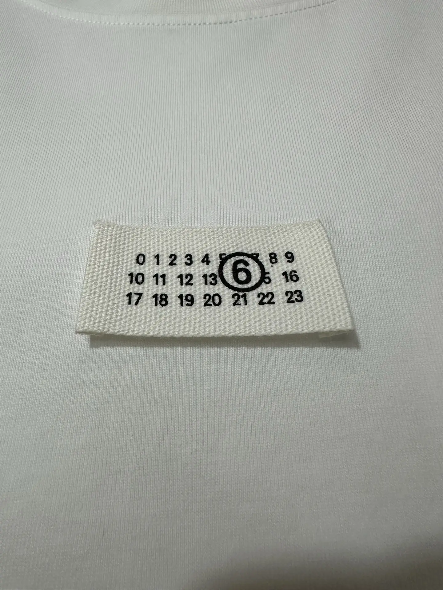 MM6 Maison Margiela Logo Patch Long-Sleeve T-Shirt D22024375 — view 7