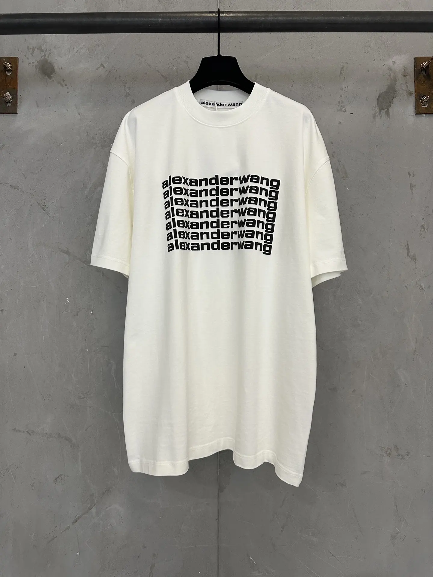 Logo Puff-Print Heavyweight Cotton T-Shirt D22012296
