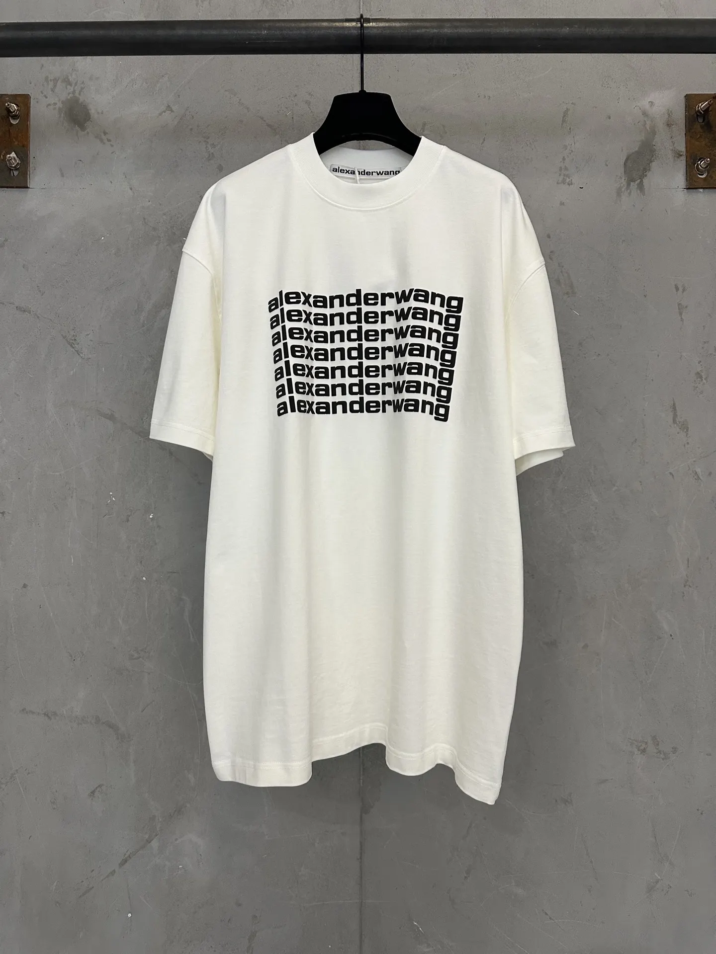Logo Puff-Print Heavyweight Cotton T-Shirt D22012296