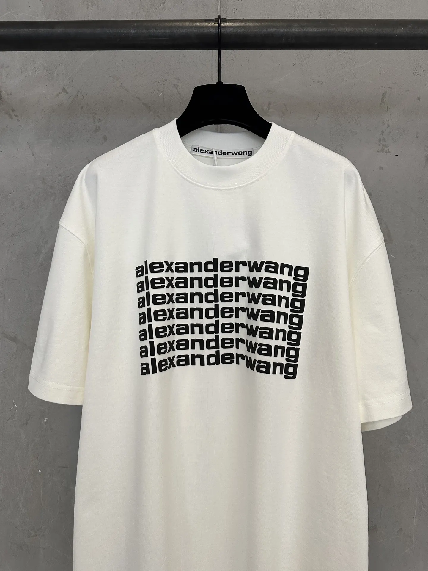 Logo Puff-Print Heavyweight Cotton T-Shirt D22012296 — view 3