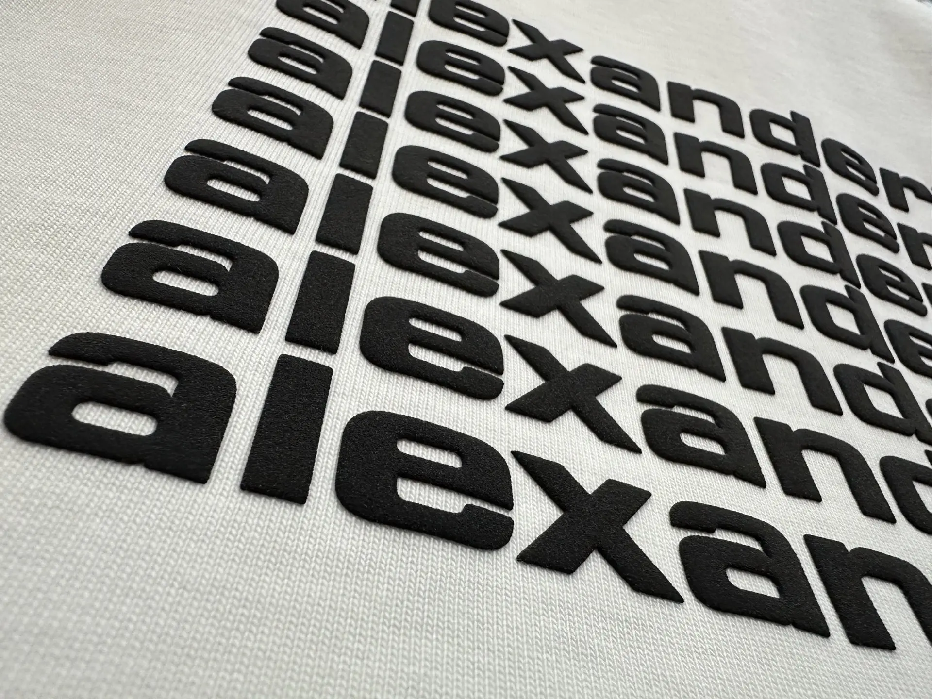 Logo Puff-Print Heavyweight Cotton T-Shirt D22012296 — view 8