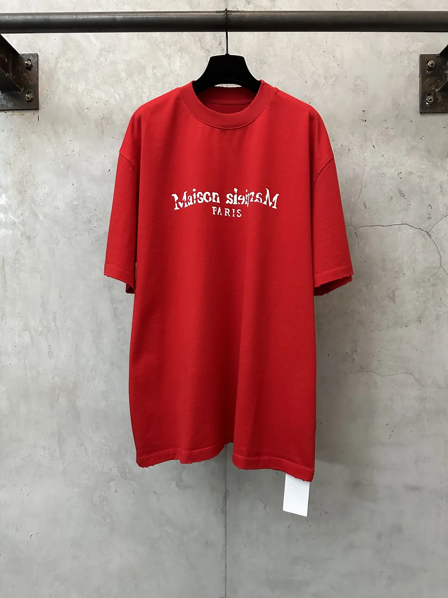 Logo Print Heavyweight Cotton T-Shirt D22012335