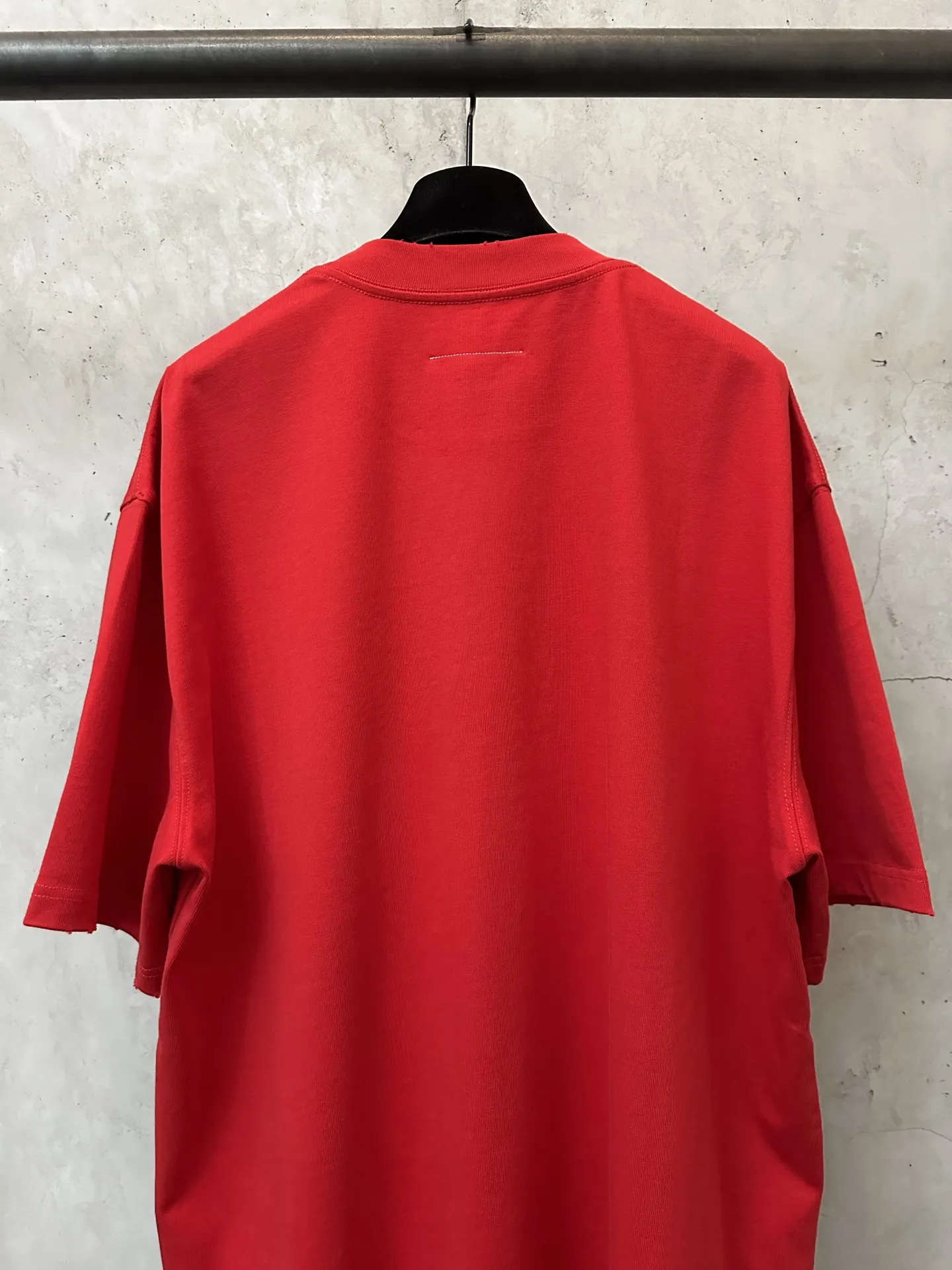 Logo Print Heavyweight Cotton T-Shirt D22012335 — view 5