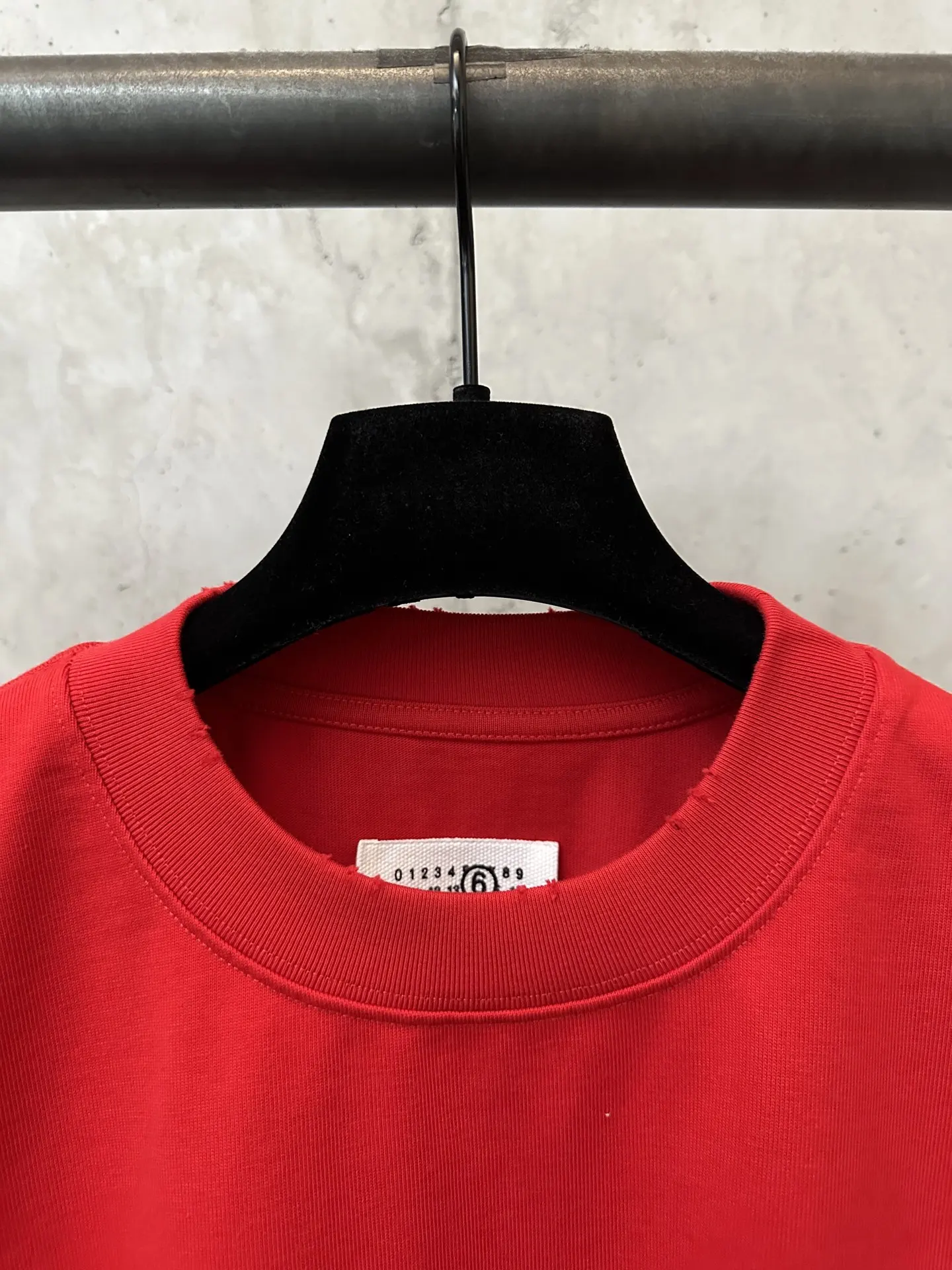 Logo Print Heavyweight Cotton T-Shirt D22012335 — view 7
