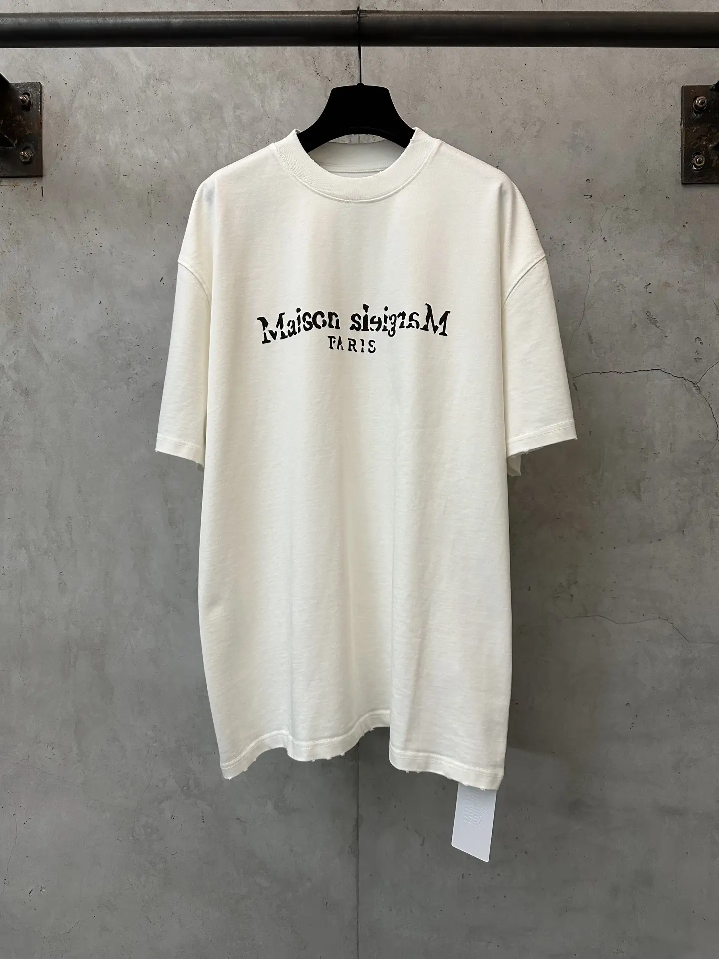 Logo Print Heavyweight Cotton T-Shirt D22012337