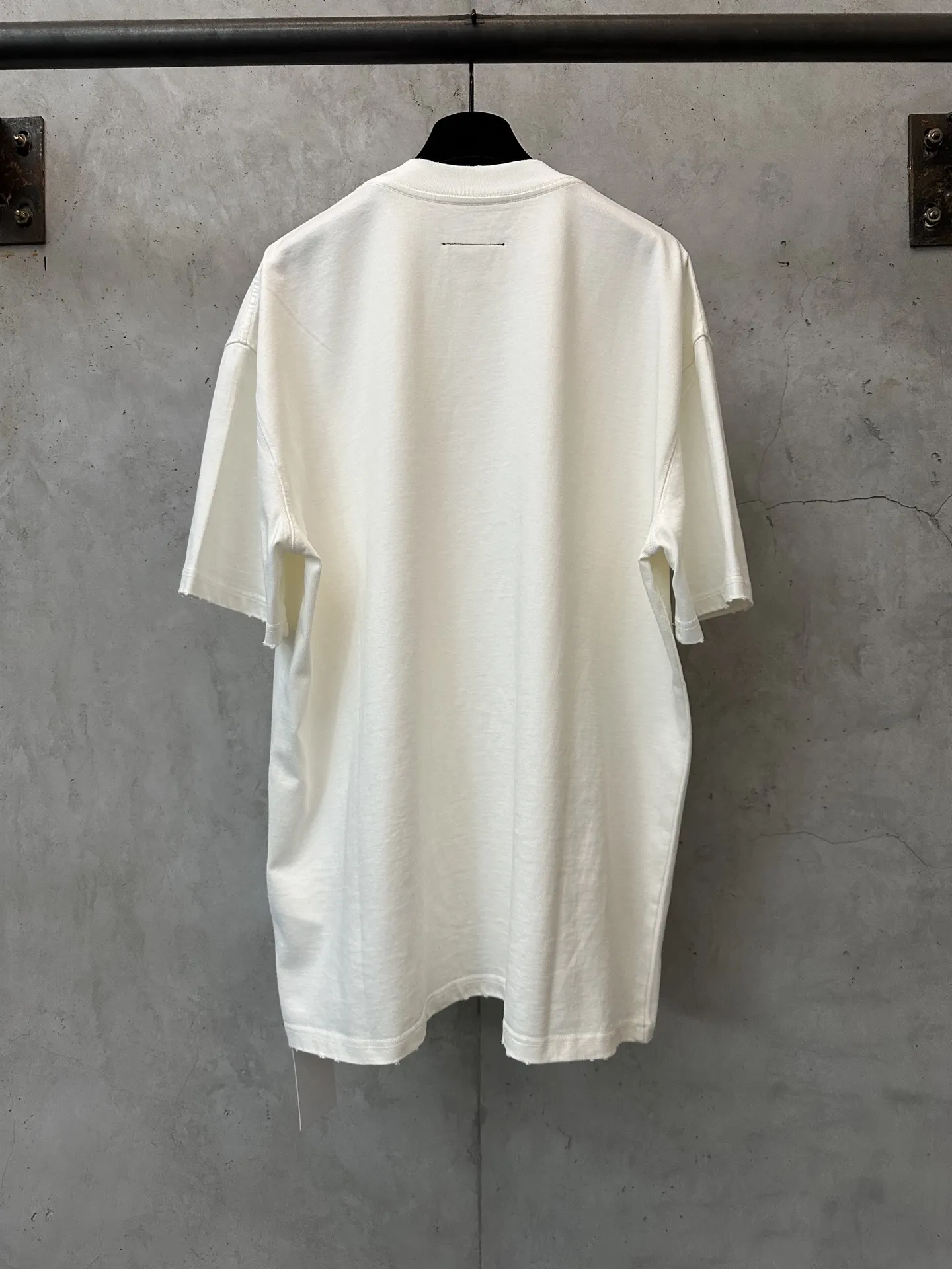 Logo Print Heavyweight Cotton T-Shirt D22012337 — view 2