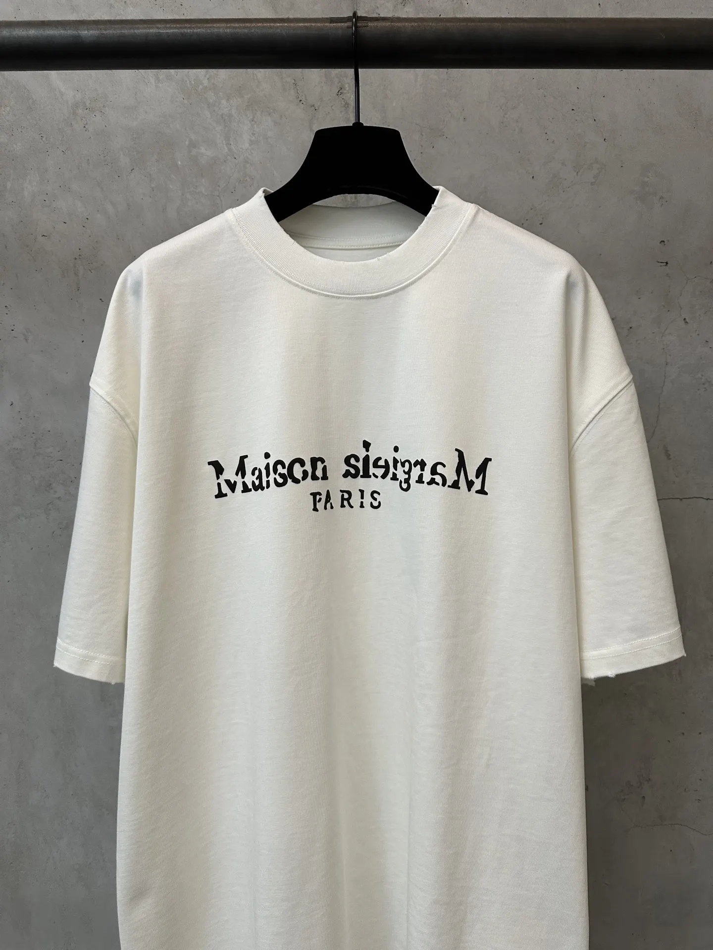 Logo Print Heavyweight Cotton T-Shirt D22012337 — view 3