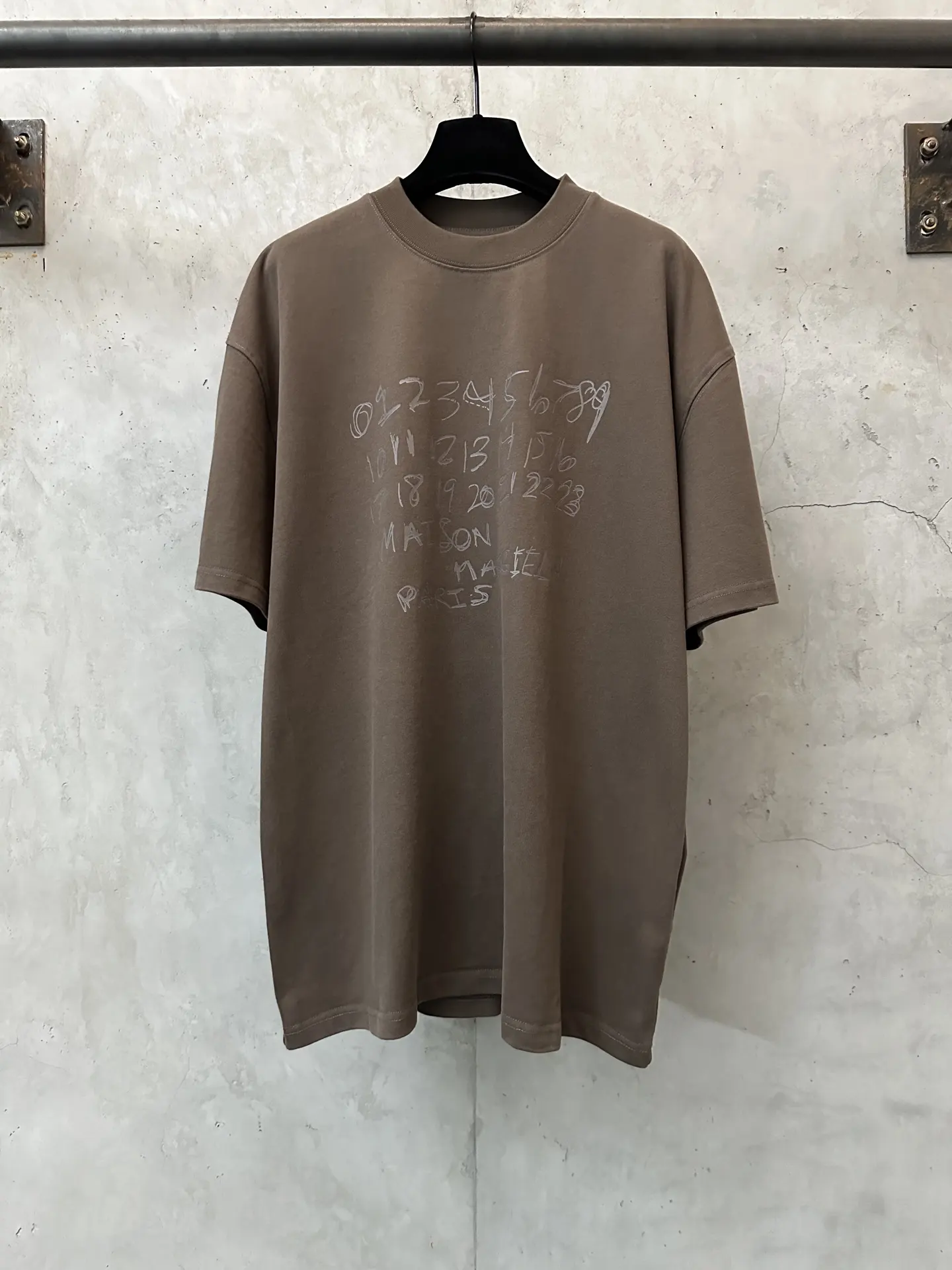 Numeric Logo Heavyweight Cotton T-Shirt D22012321