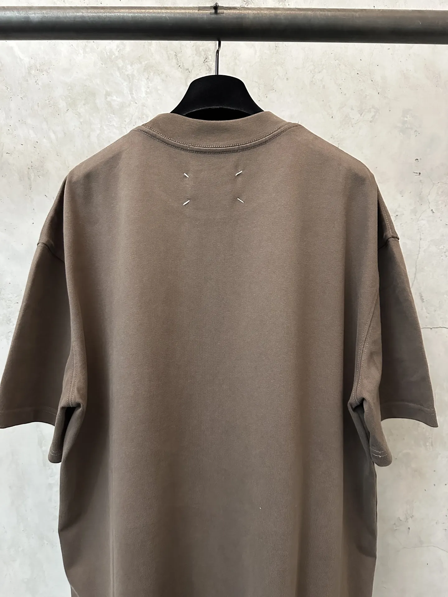 Numeric Logo Heavyweight Cotton T-Shirt D22012321 — view 5