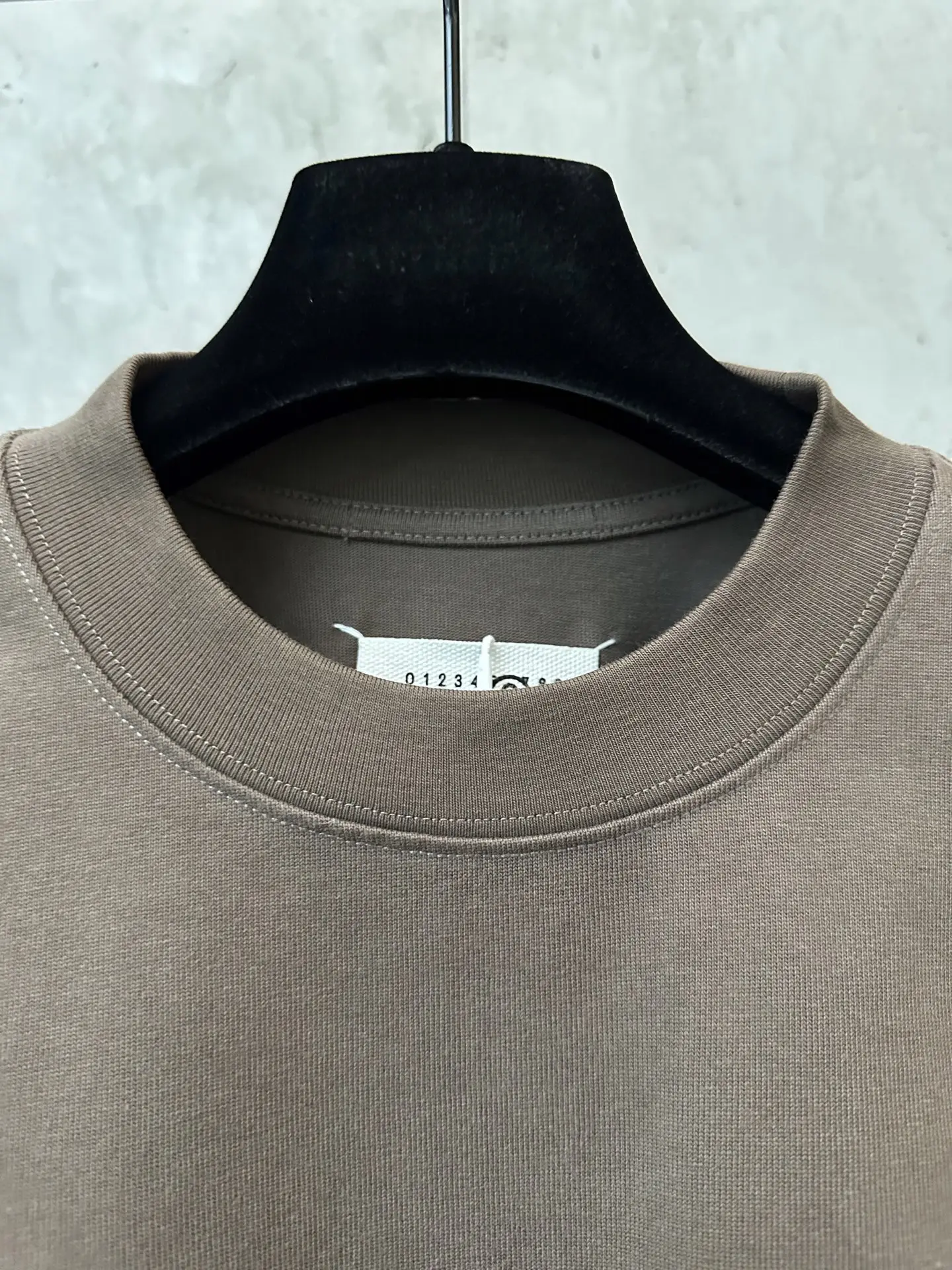 Numeric Logo Heavyweight Cotton T-Shirt D22012321 — view 7