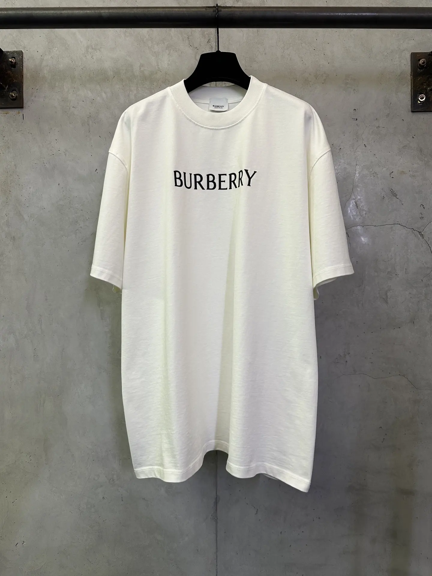 Logo Print Heavyweight Cotton T-Shirt D22015690