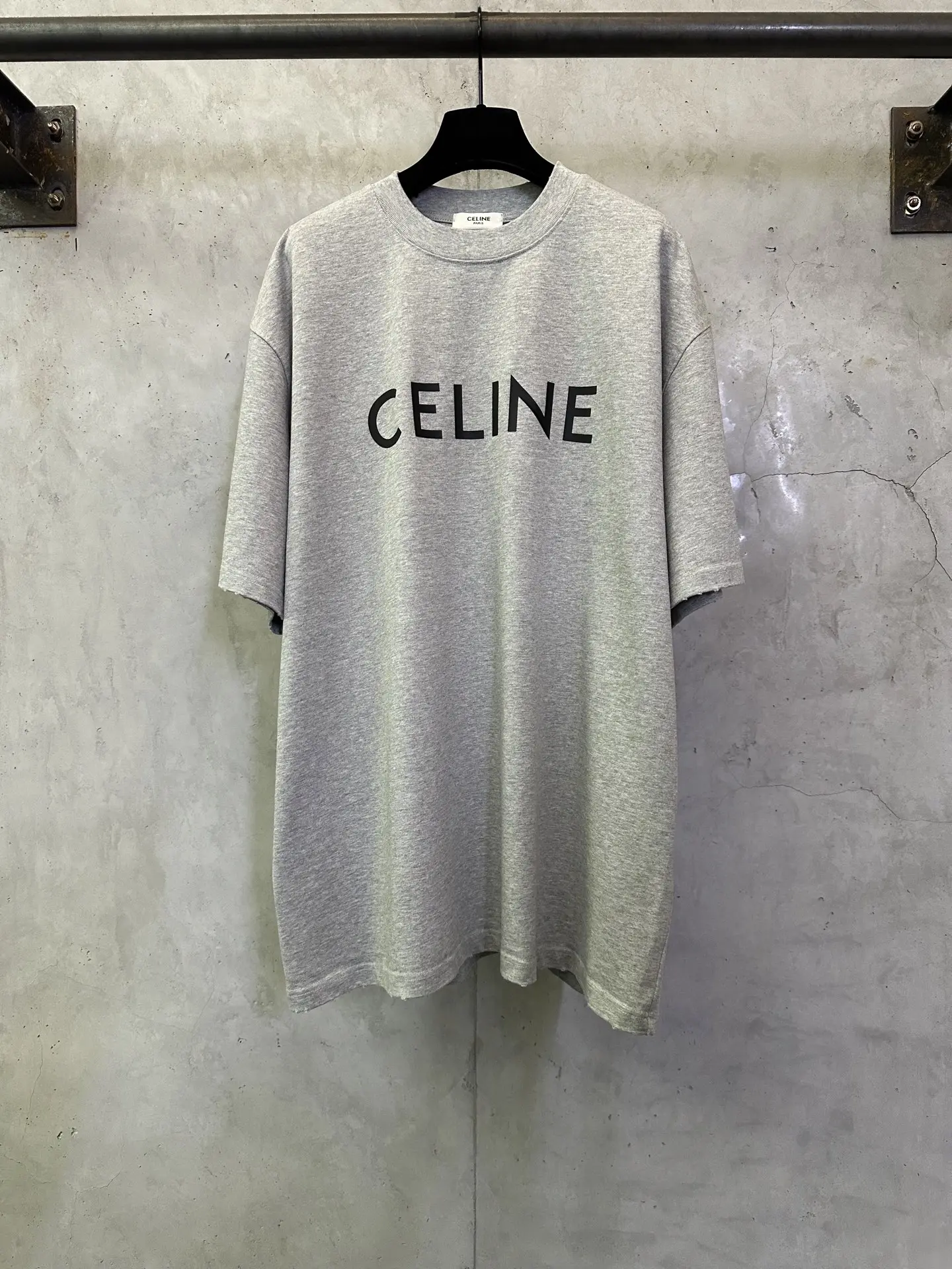 Logo-Print Heavyweight Cotton T-Shirt D22015699