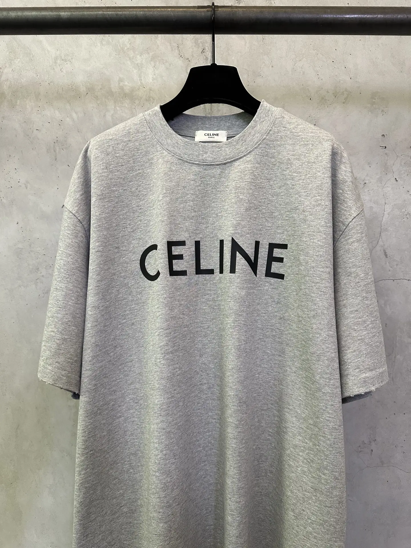 Logo-Print Heavyweight Cotton T-Shirt D22015699 — view 3