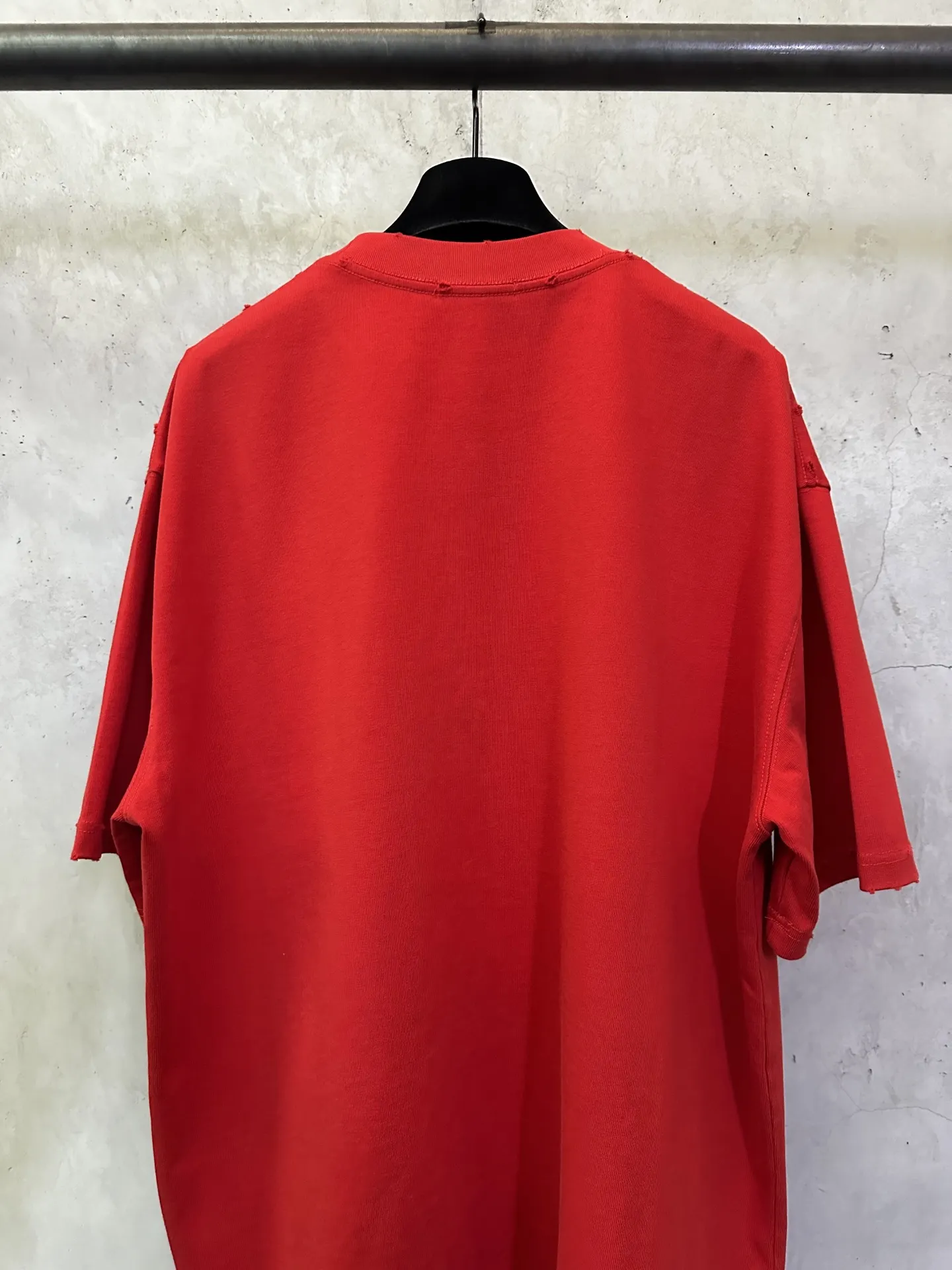 Logo Print Heavyweight Cotton T-Shirt D22012847 — view 5
